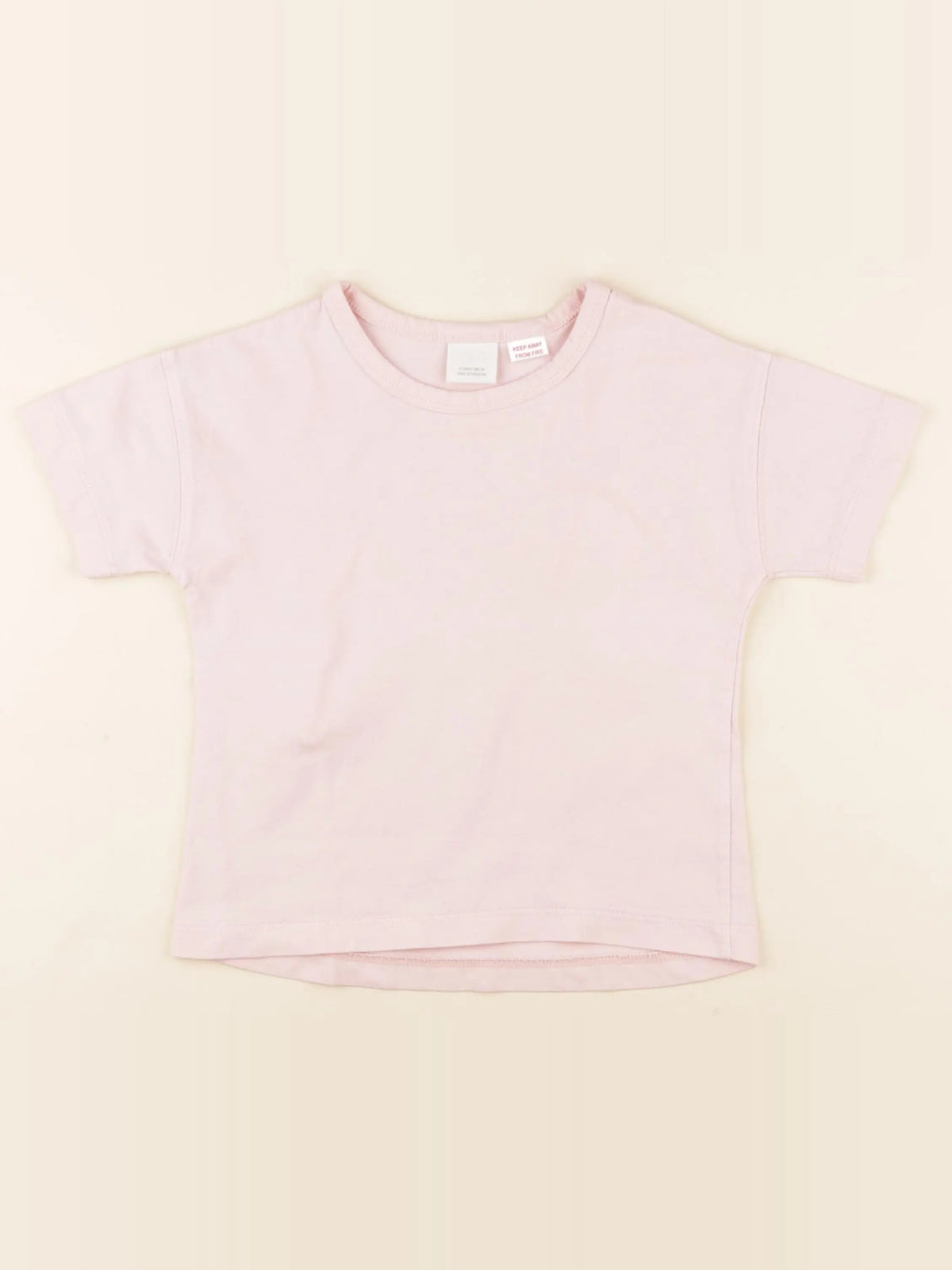 Zara - tee-shirt rose - 4 ans