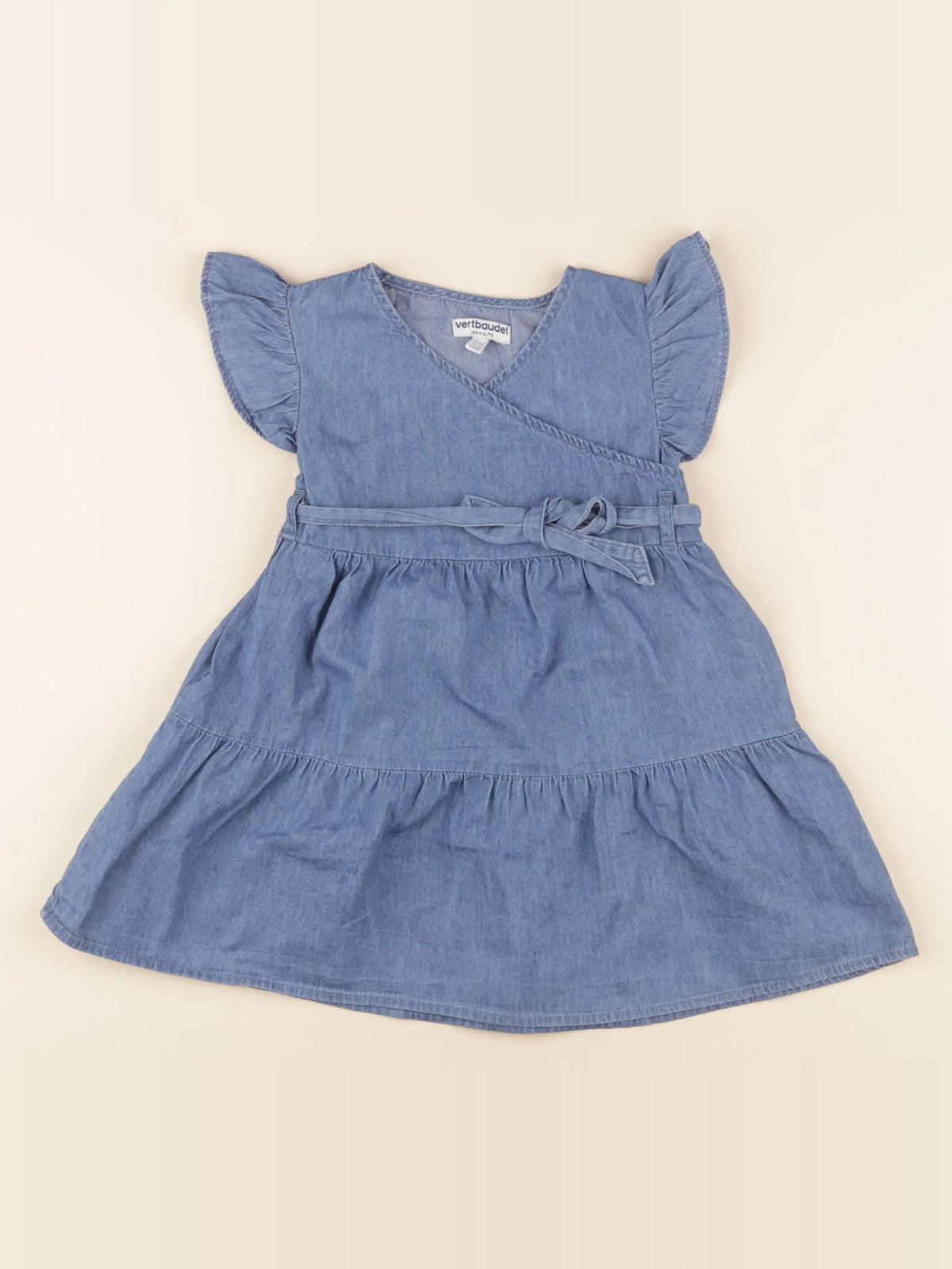 Vertbaudet - robe bleu - 3 ans
