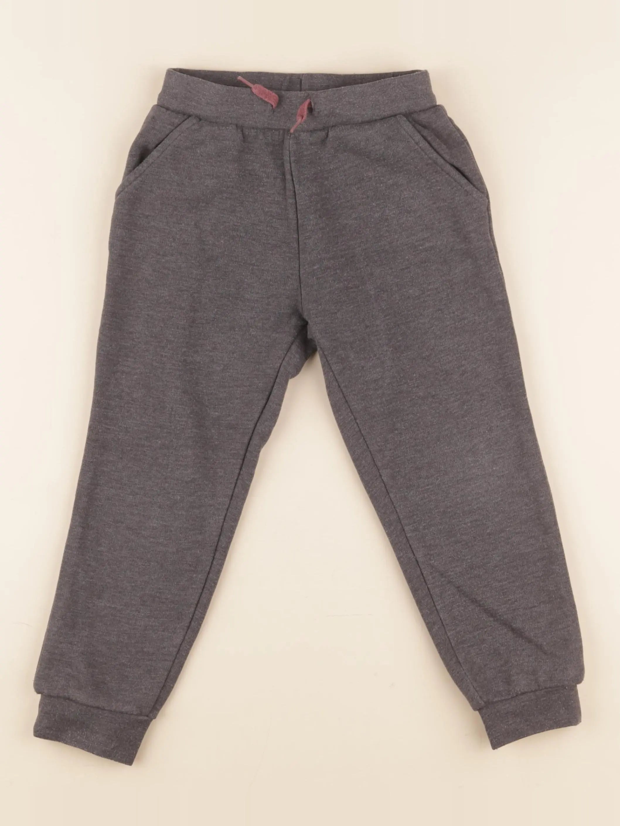 Vertbaudet - jogging doublé gris - 4 ans