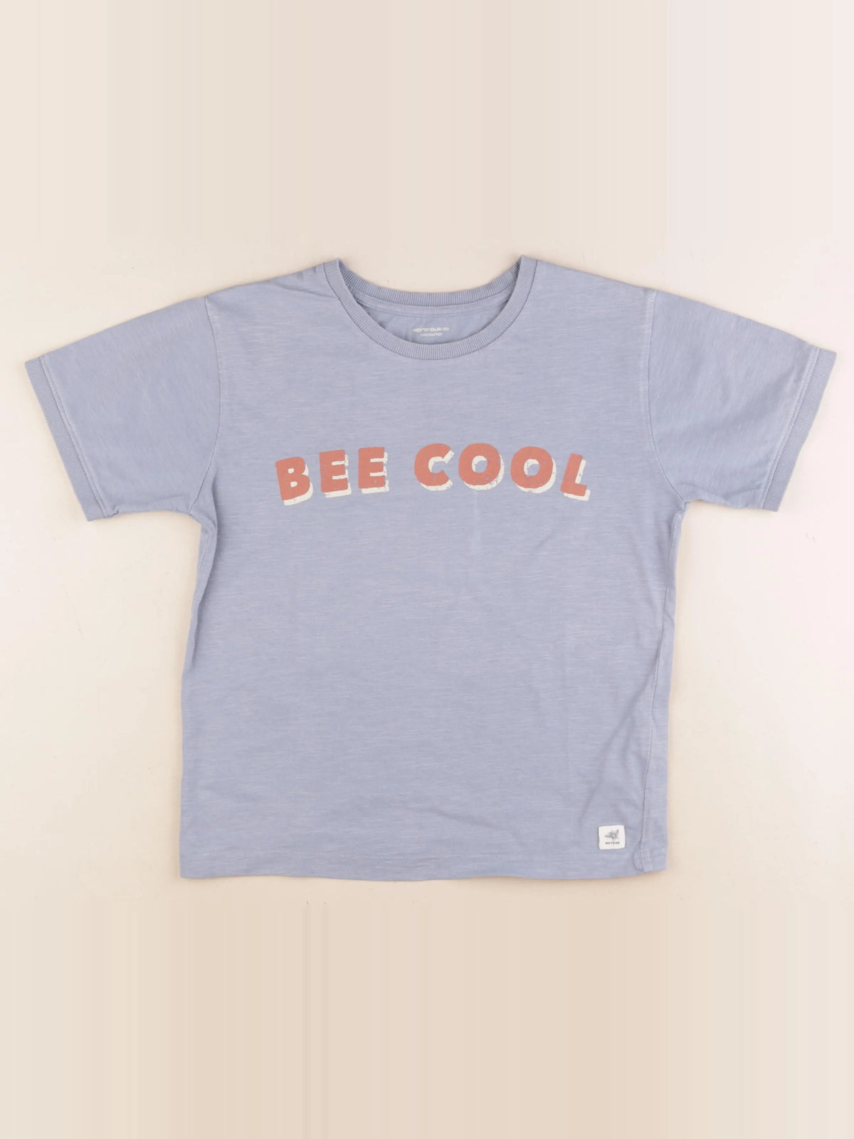 Vertbaudet - tee-shirt bleu - 10 ans