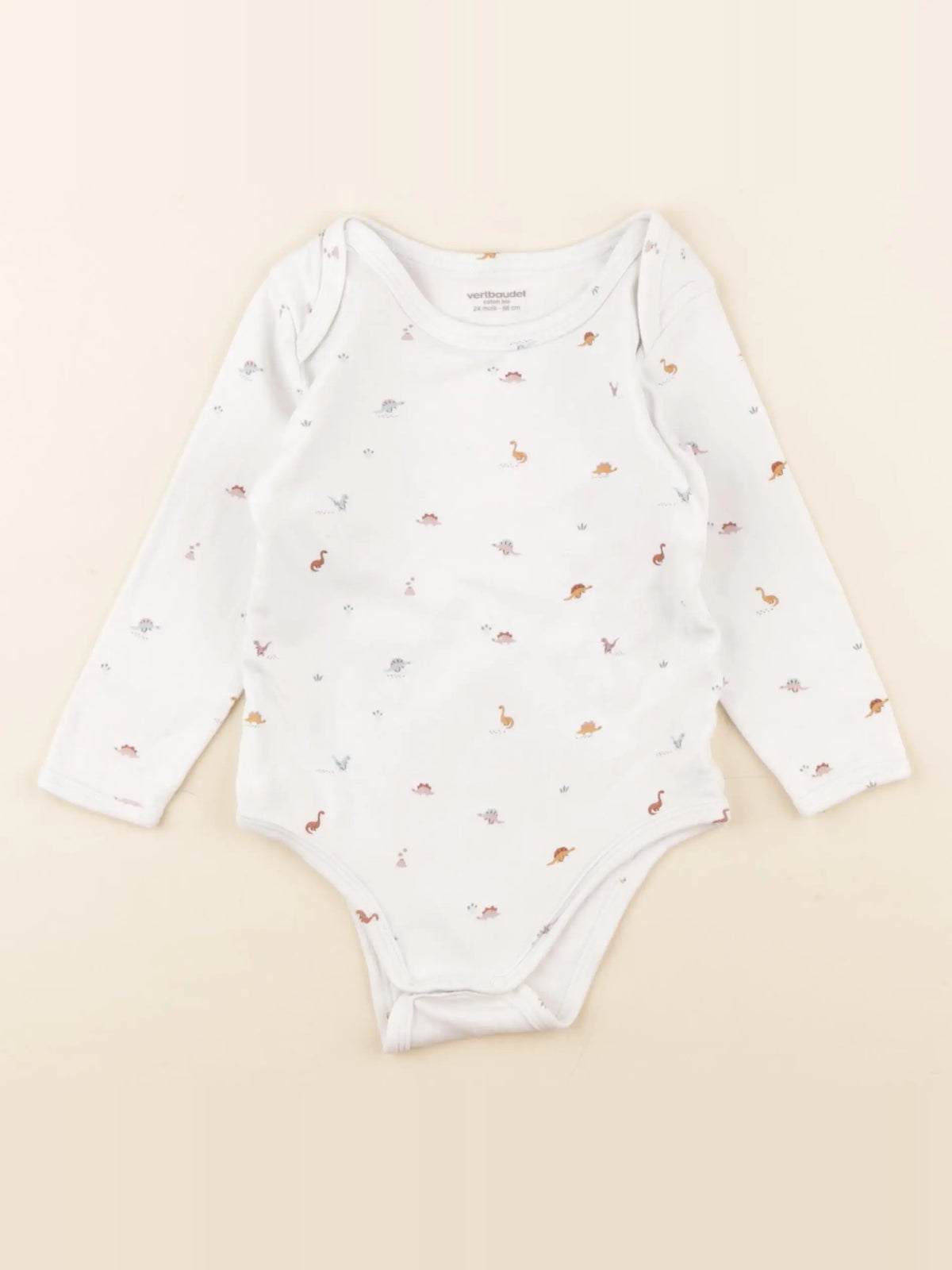 Vertbaudet - body blanc - 24 mois