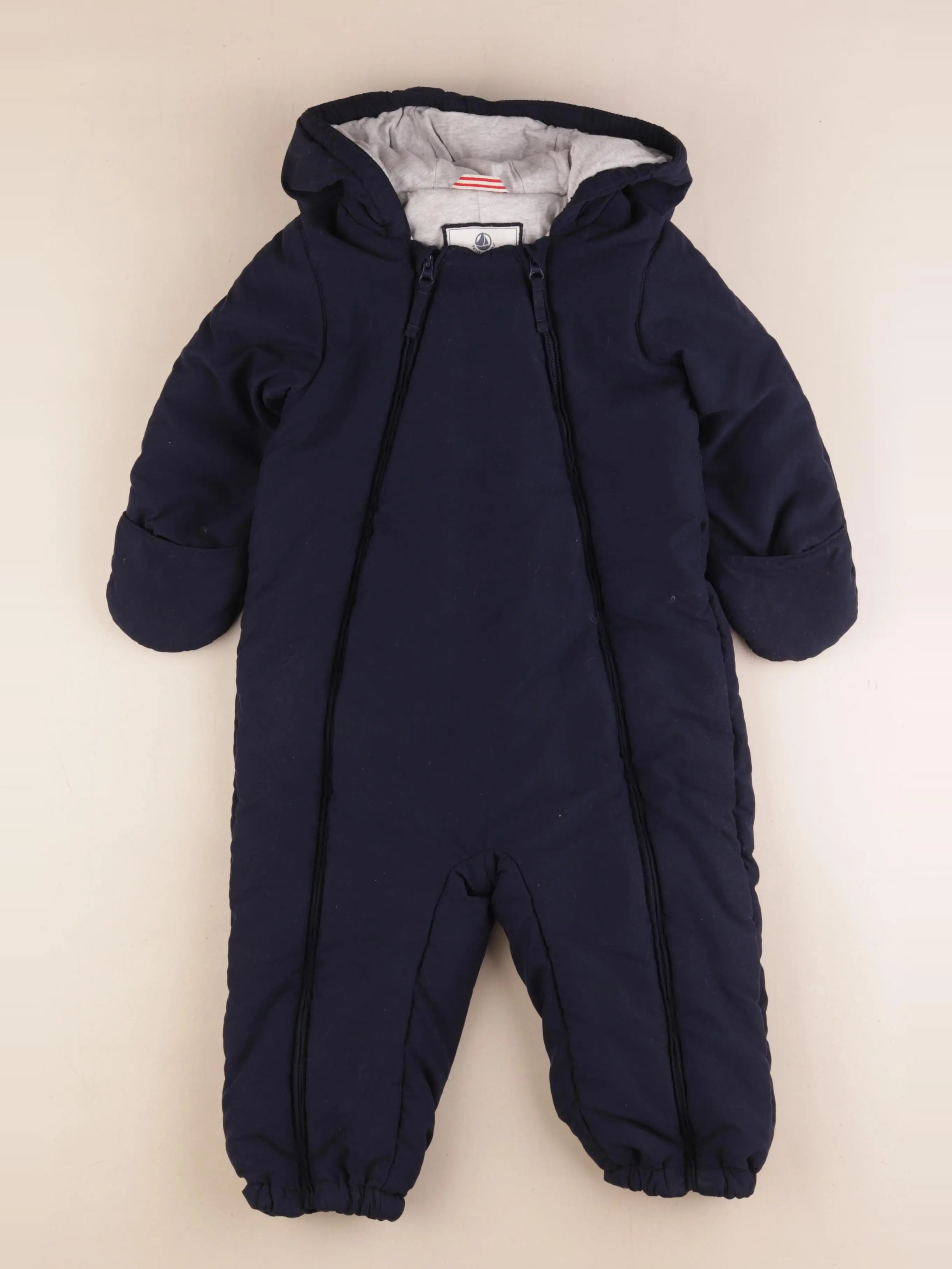 Petit Bateau - combi-pilote bleu - 36 mois