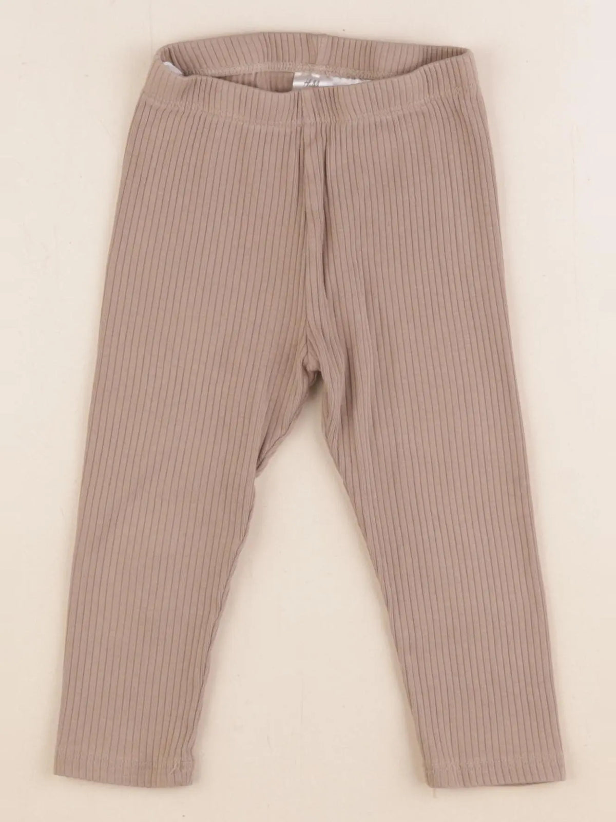 H&M - legging marron - 12/18 mois