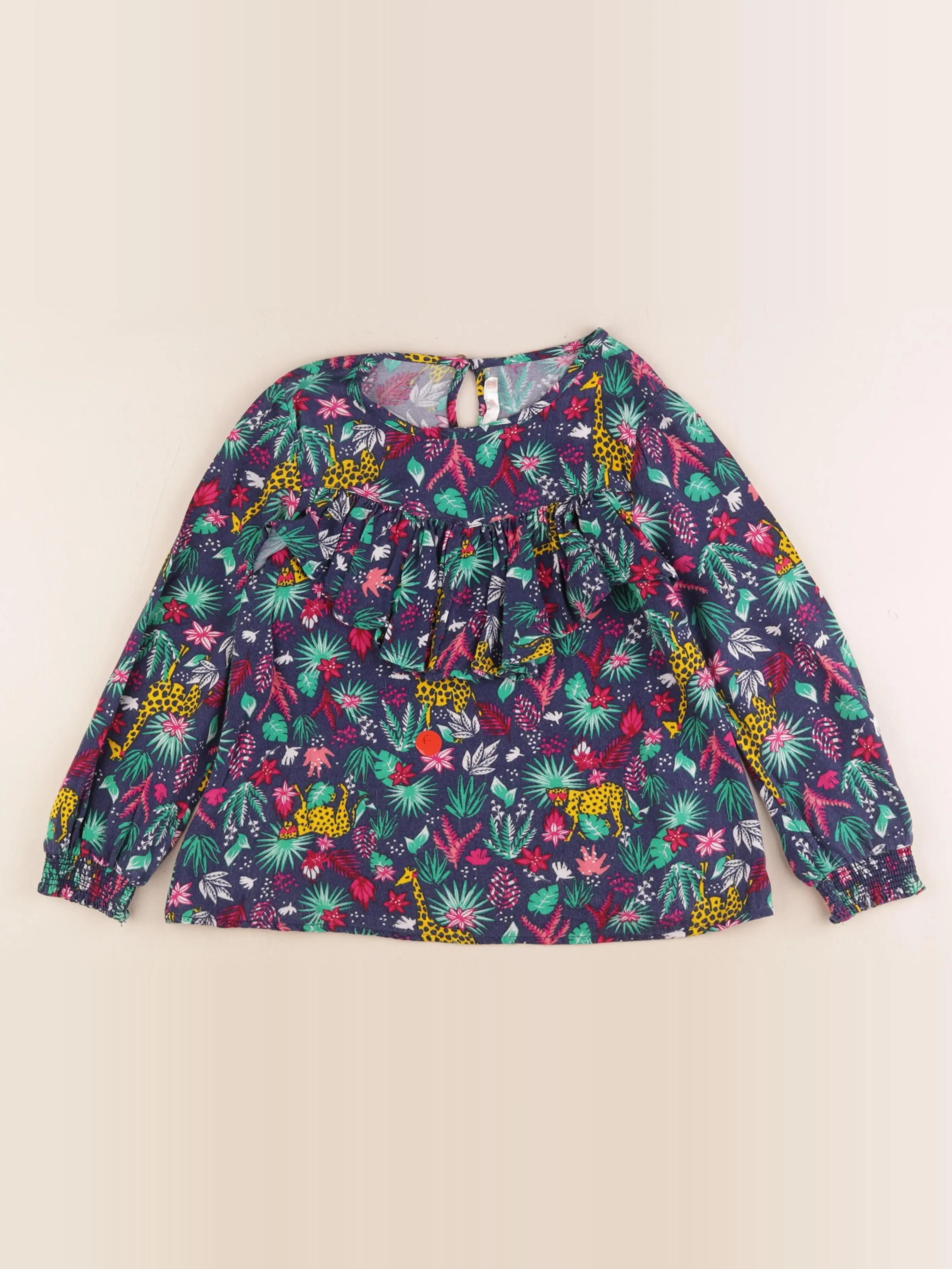 Billie Blush - blouse bleu - 8 ans
