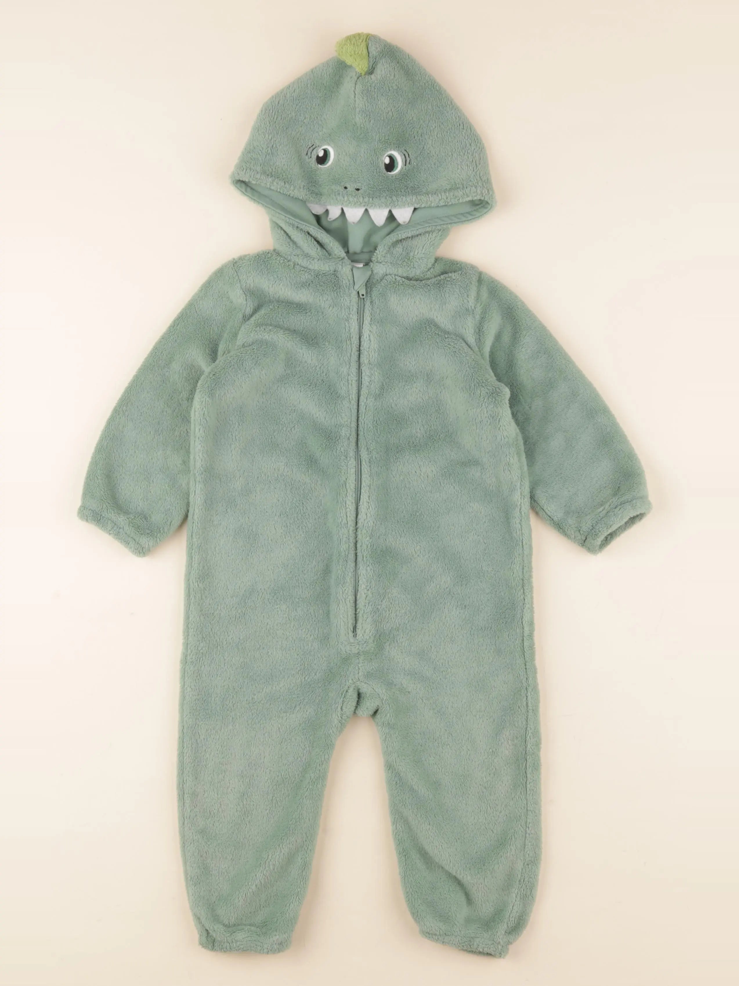 H&M - sur-pyjama vert - 6/12 mois