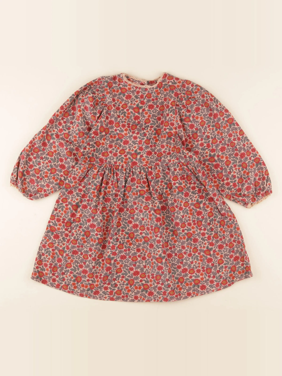 Monoprix - robe multicolore - 4 ans