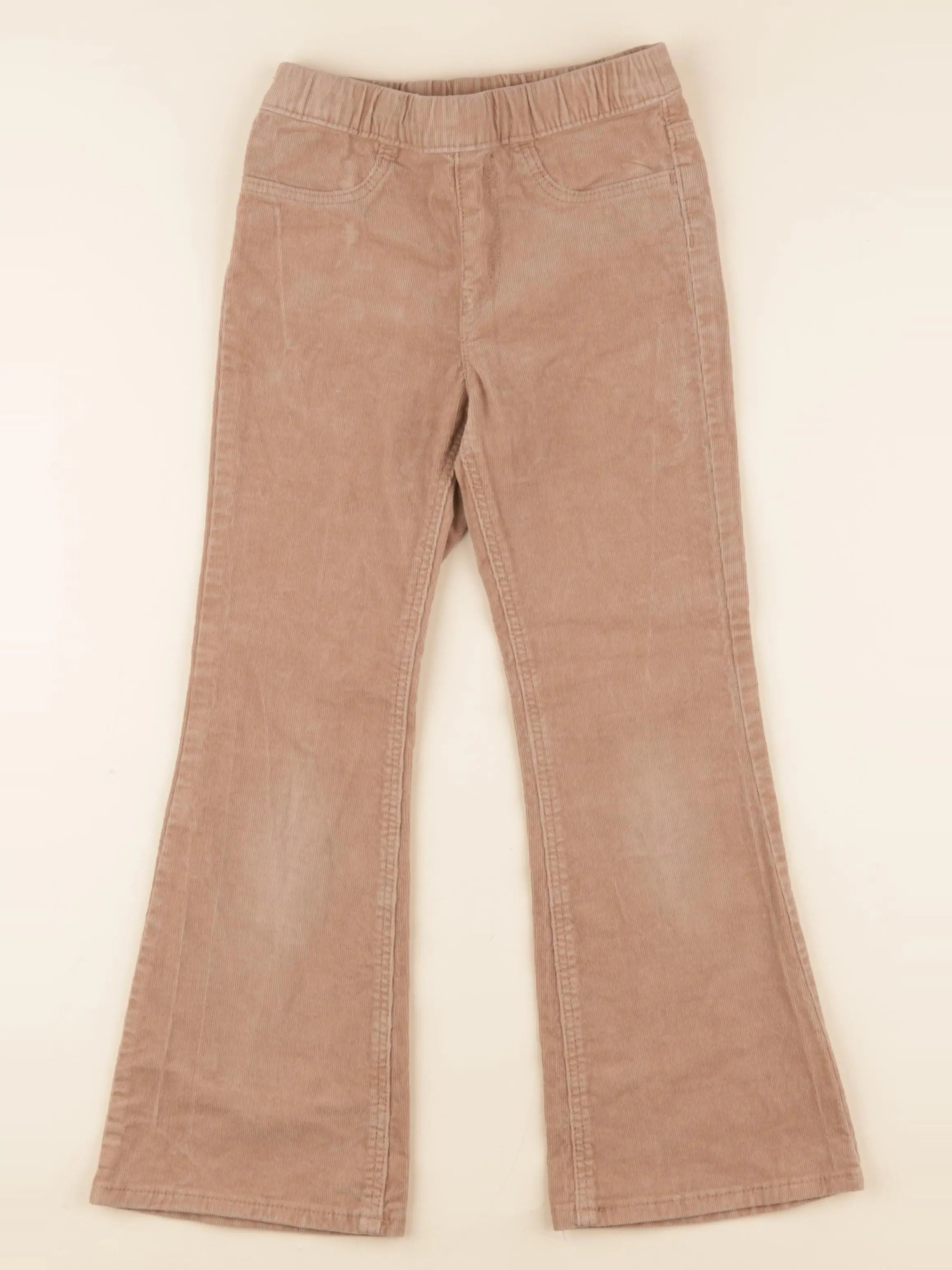 H&M - jegging beige - 6/7 ans