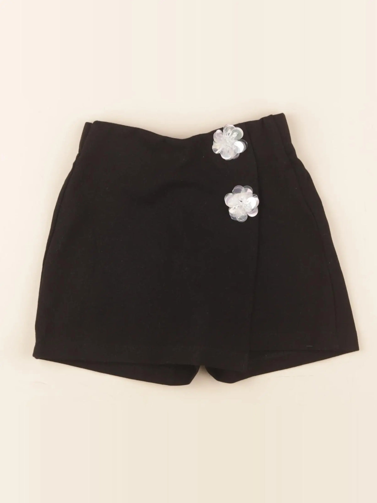 Zara - jupe short noir - 6/7 ans