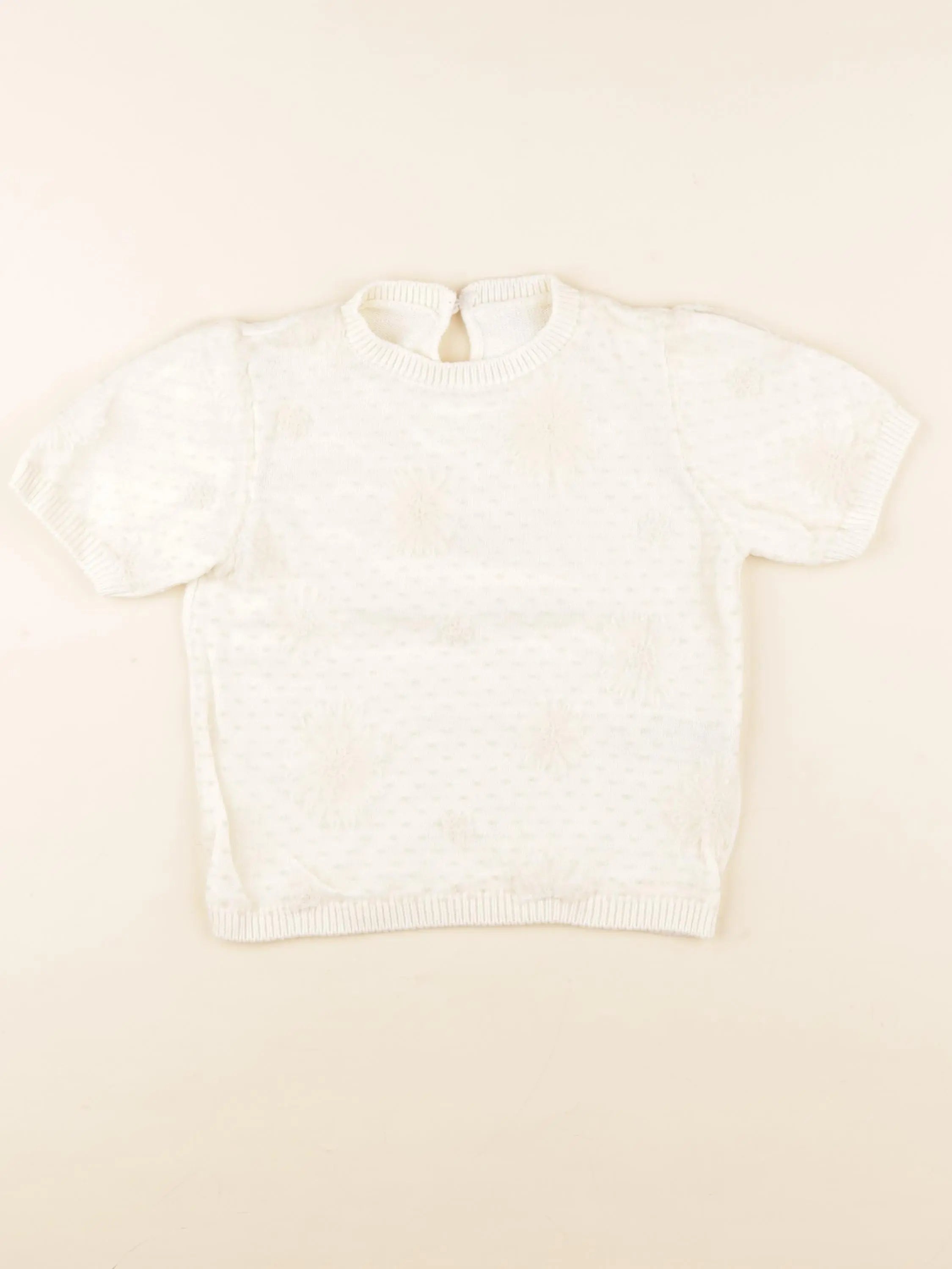 Zara - pull beige - 6/7 ans