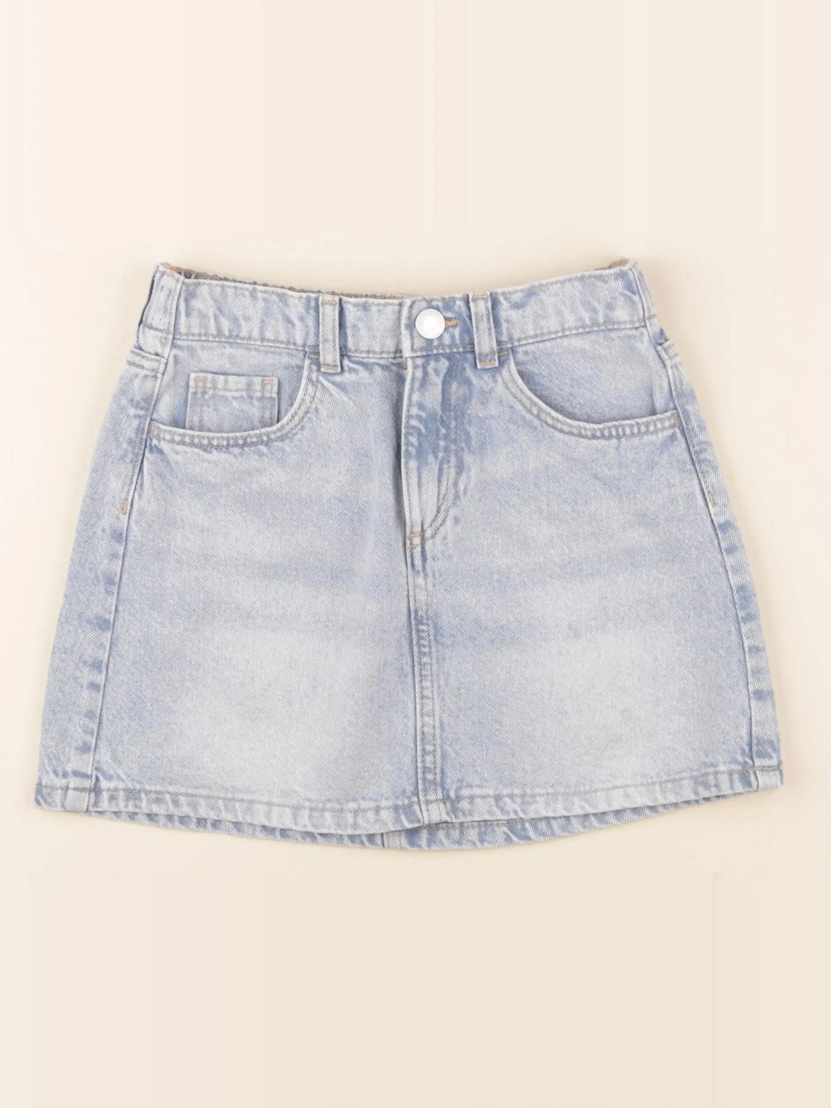 H&M - jupe bleu - 6/7 ans