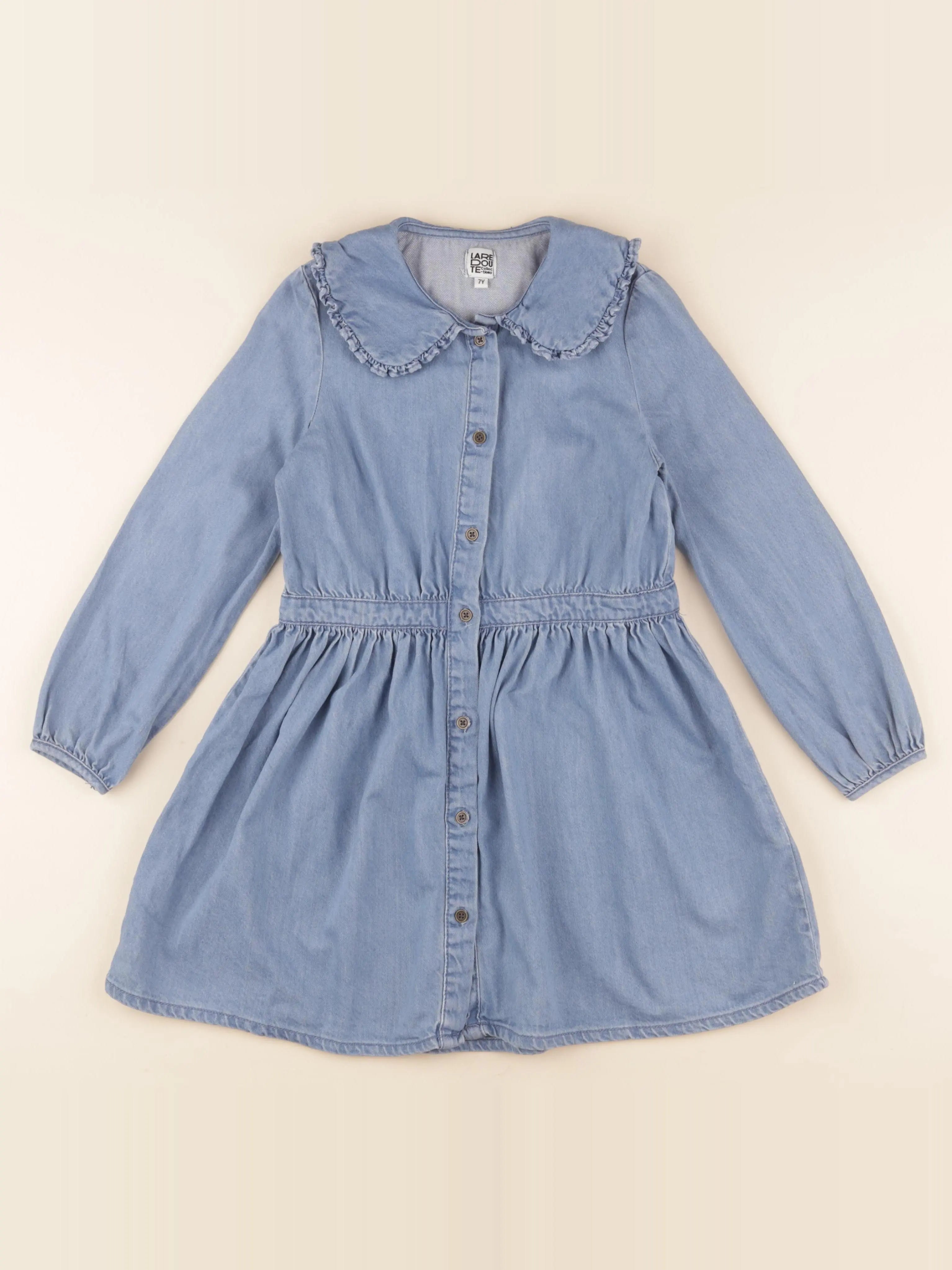 La Redoute - robe bleu - 7 ans