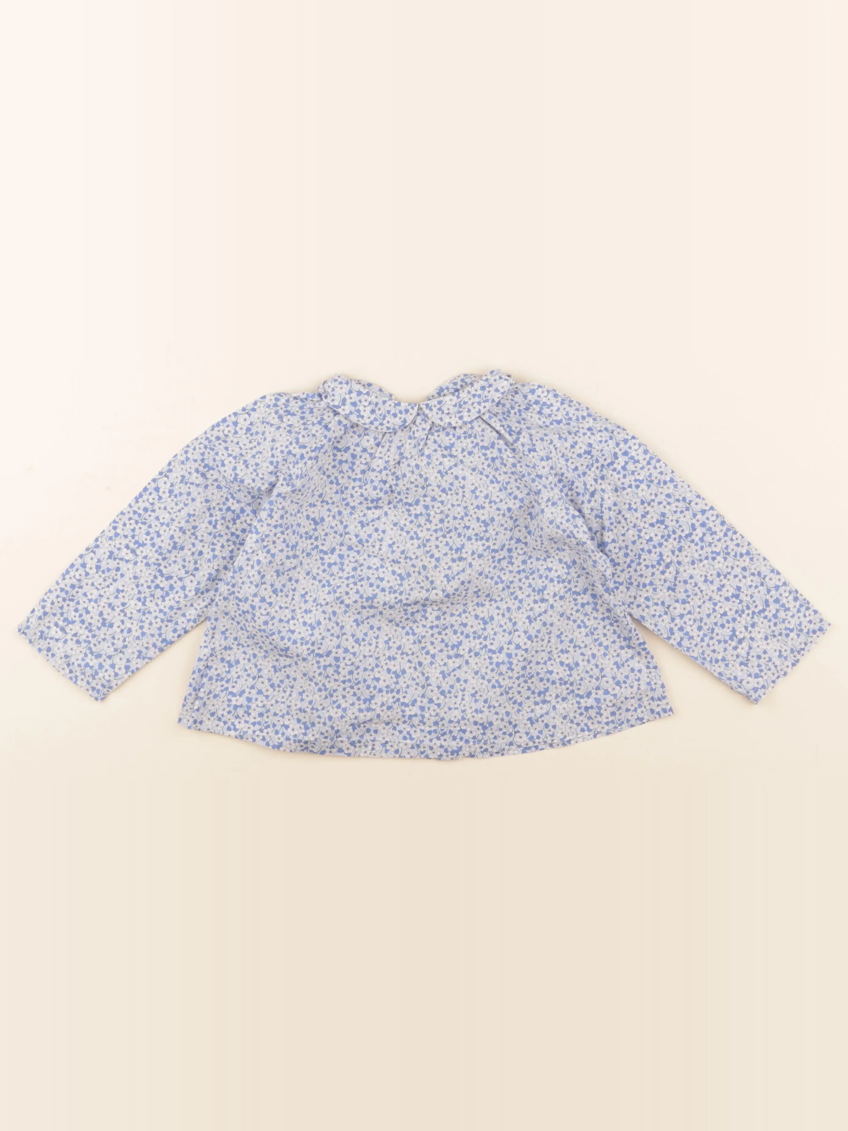Jacadi - blouse liberty multicolore - 24 mois