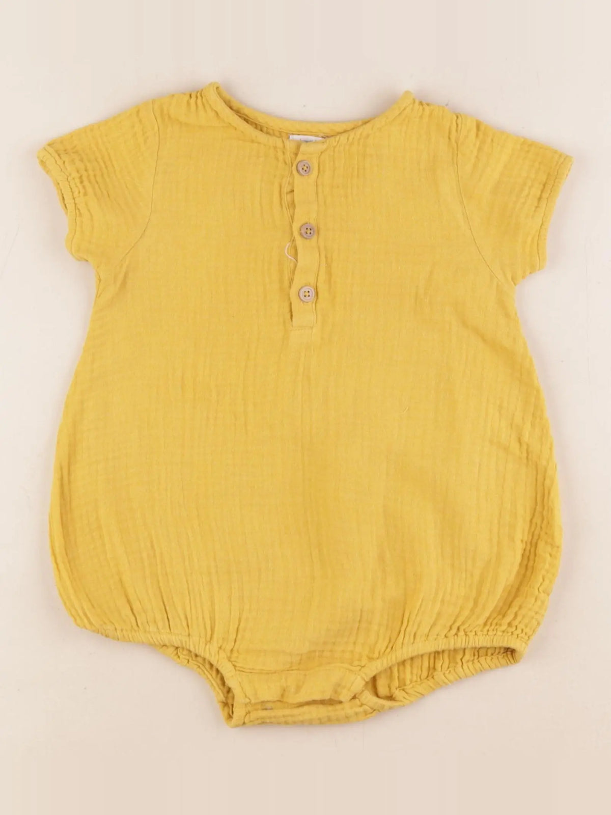 Boutchou - combinaison jaune - 18 mois