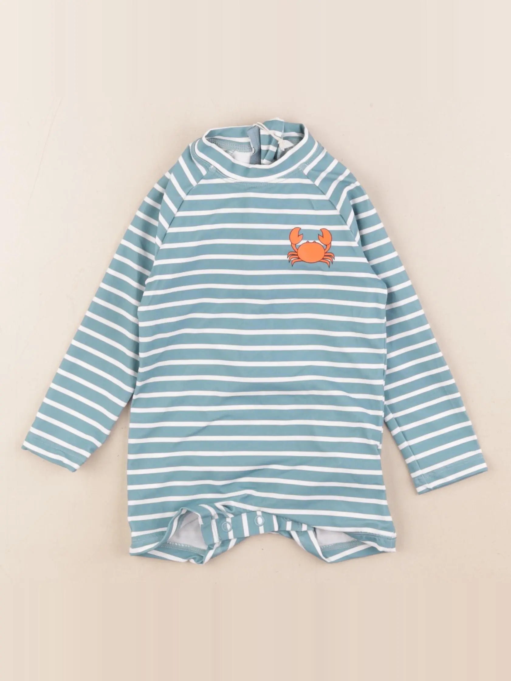 Boutchou - combi de bain vert - 12 mois
