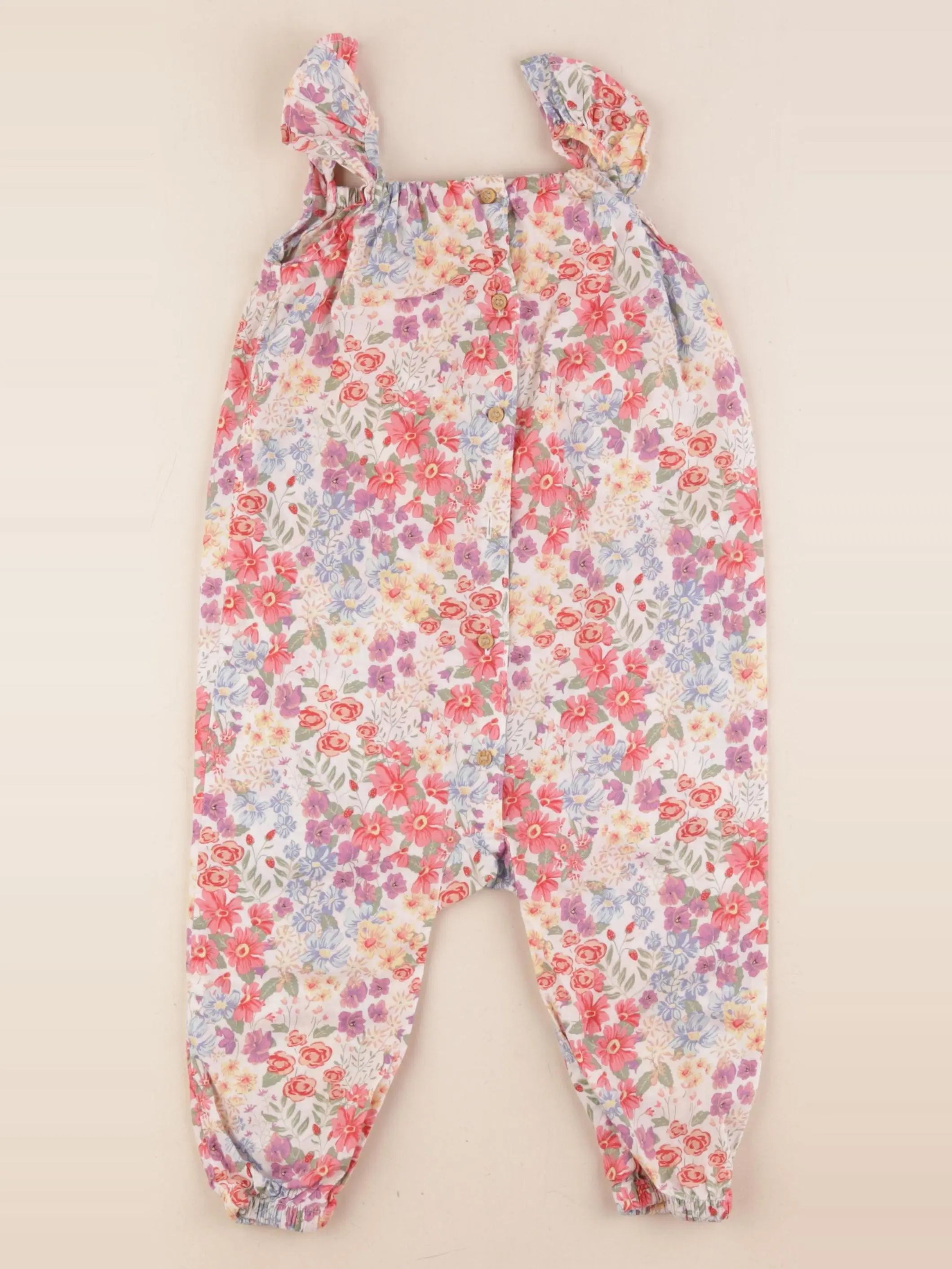 H&M - combinaison multicolore - 12/18 mois