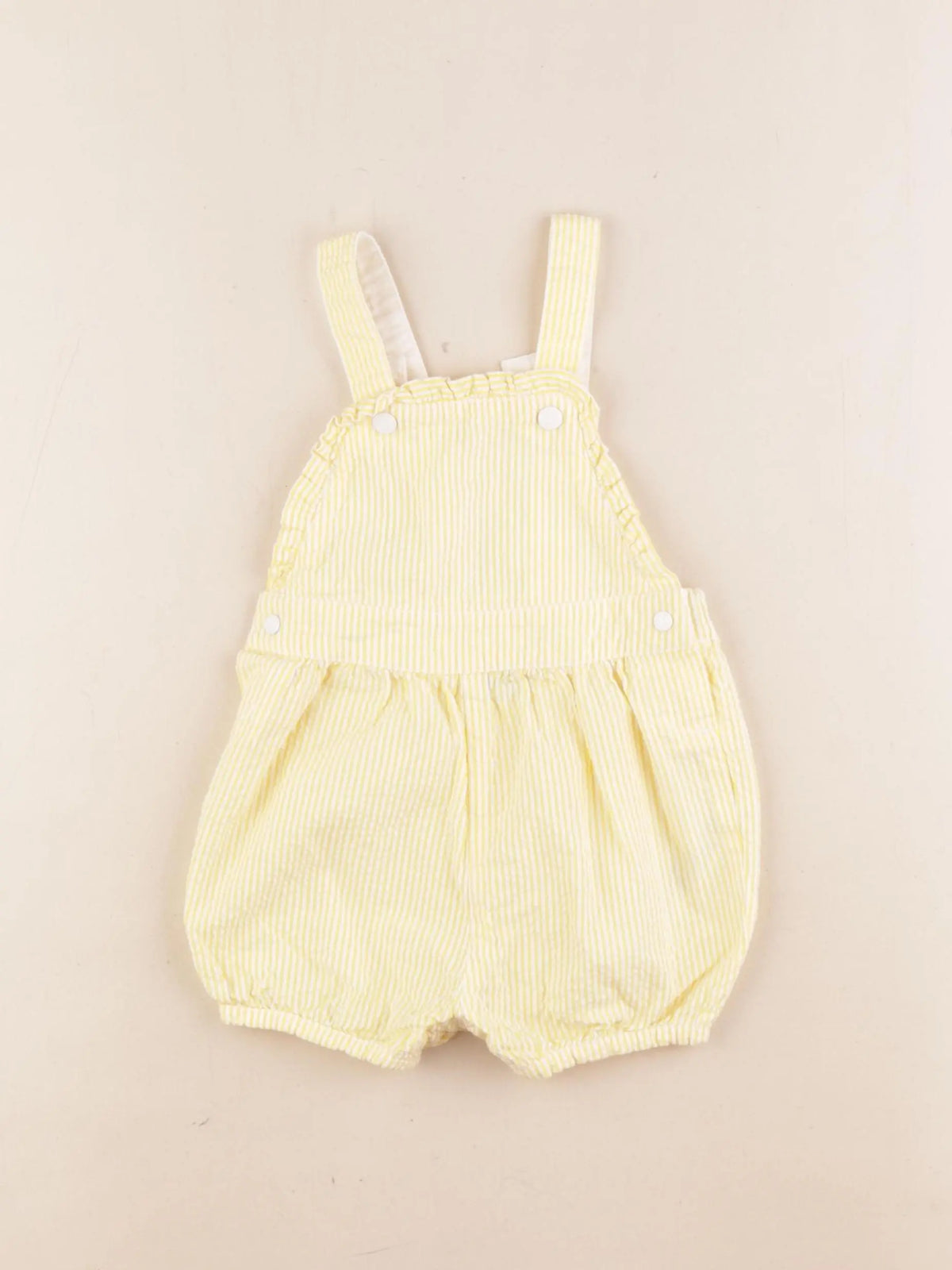 Petit Bateau - salopette jaune - 12 mois