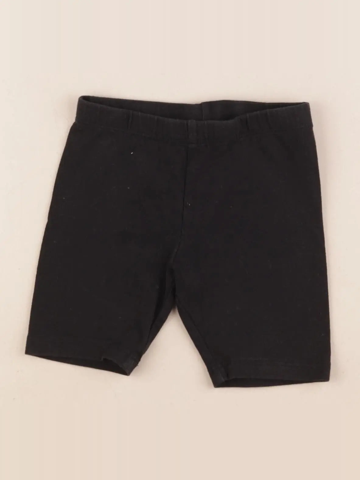 H&M - legging court noir - 18/24 mois