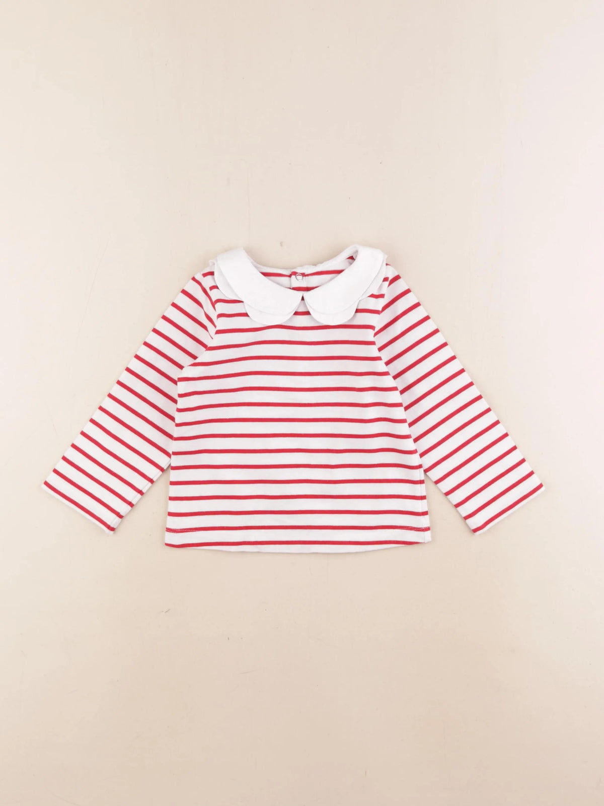 Jacadi - tee-shirt rouge - 24 mois