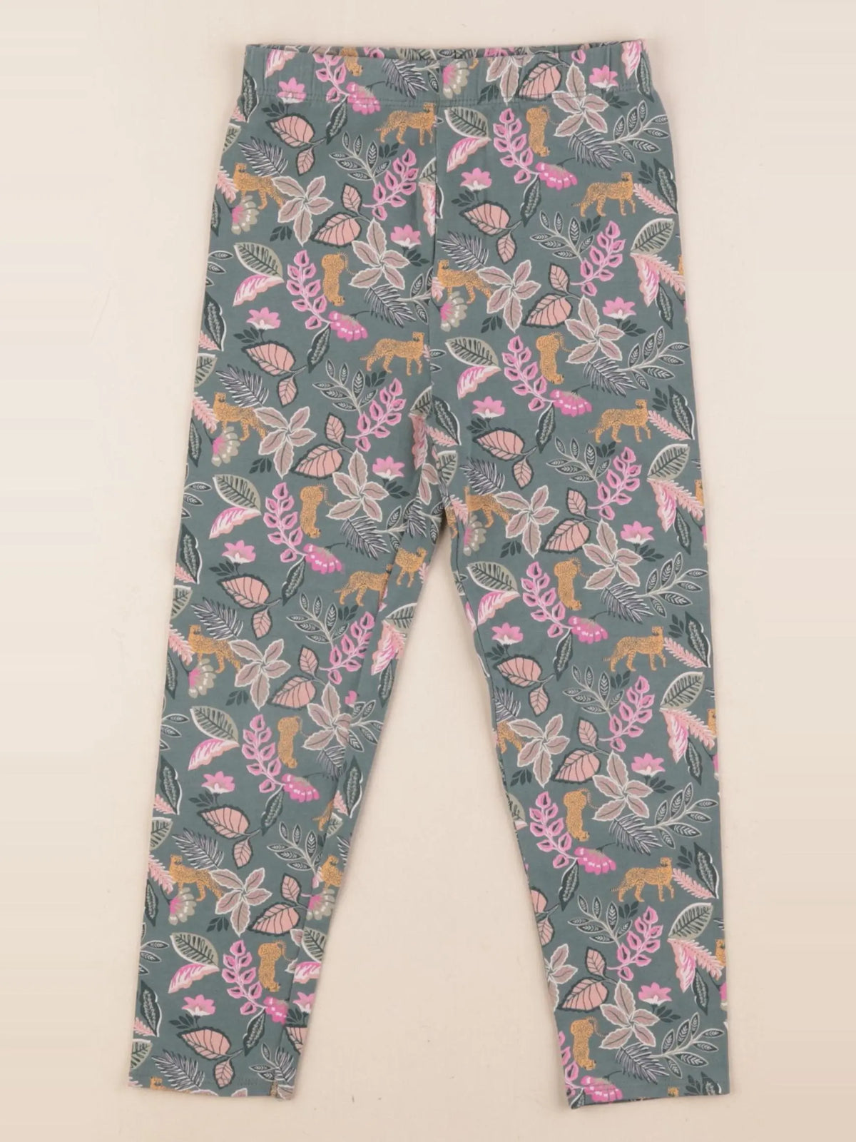Vertbaudet - legging vert - 5 ans