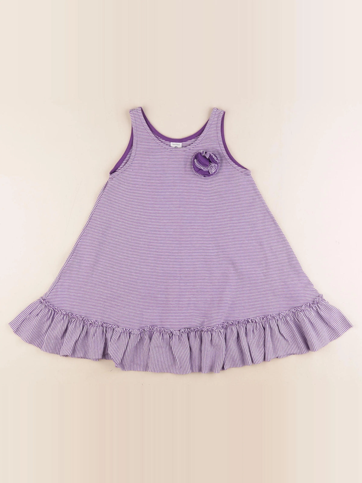 Petit Bateau - robe violet - 5 ans