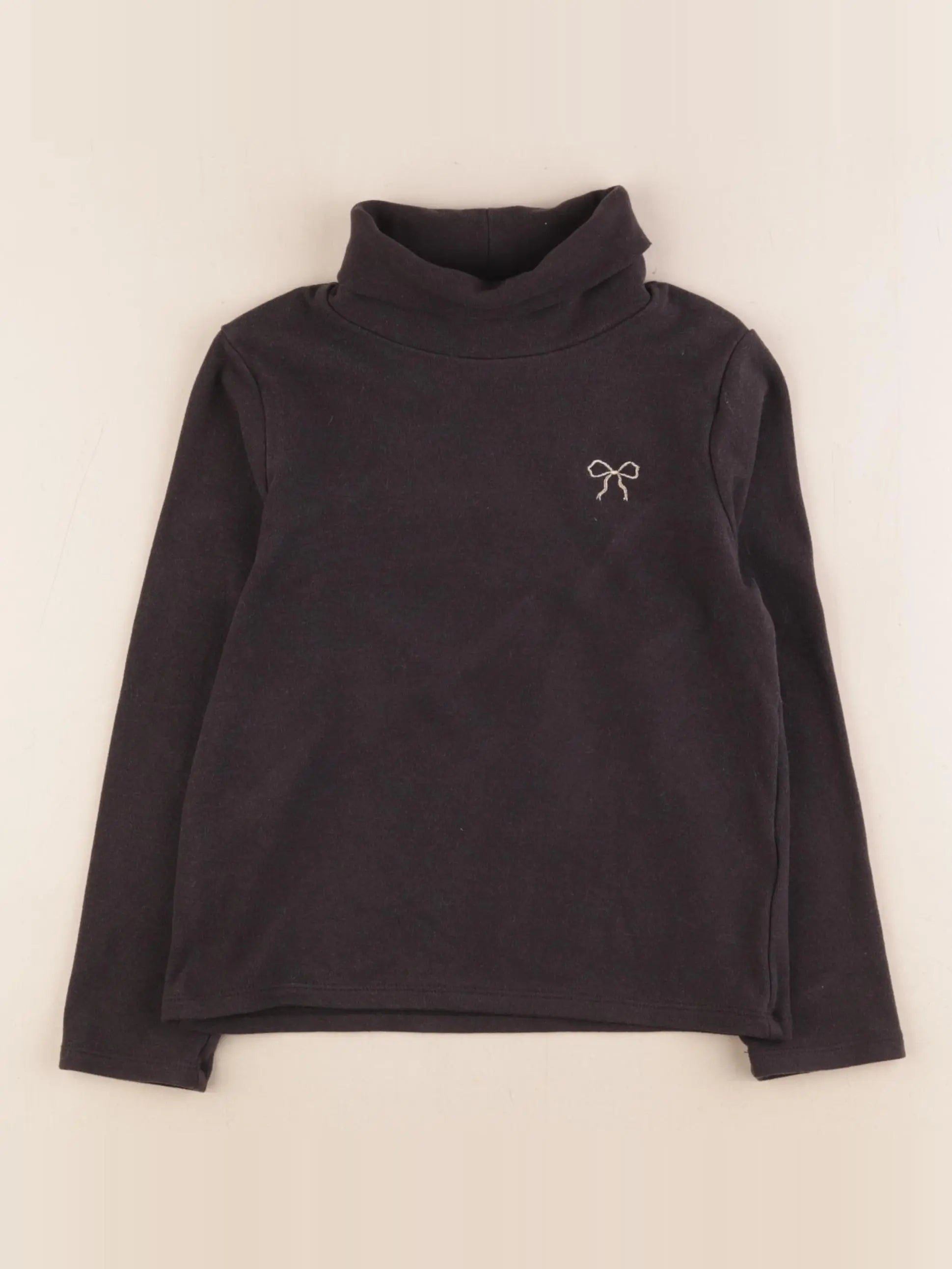 Vertbaudet - sous-pull noir - 6 ans