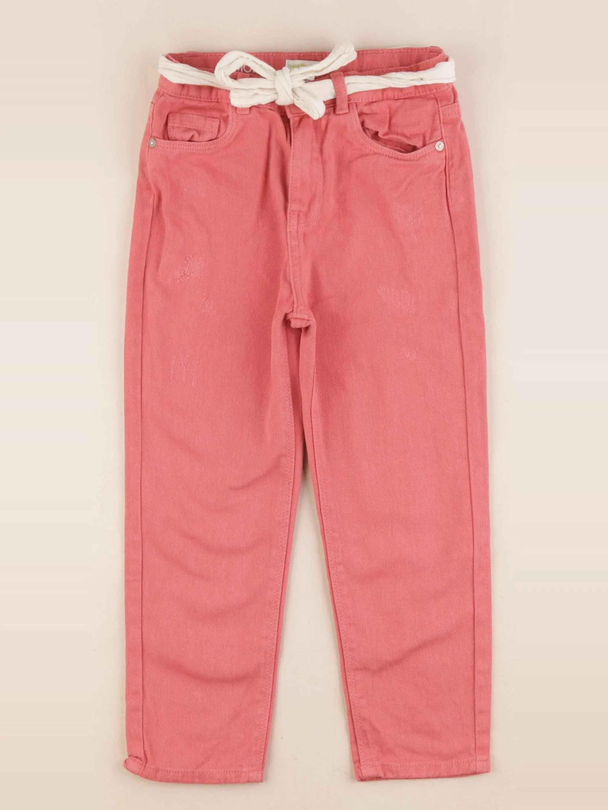Vertbaudet - pantalon orange - 6 ans