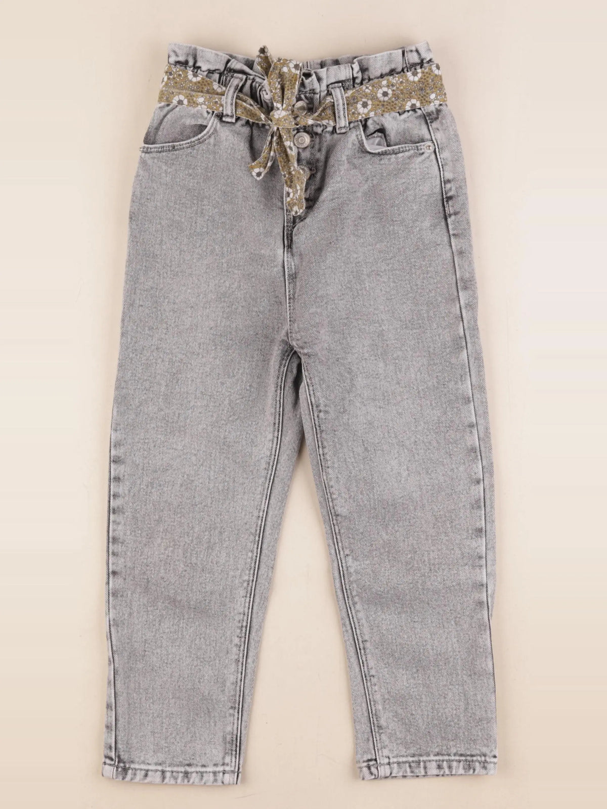 Vertbaudet - pantalon gris - 6 ans