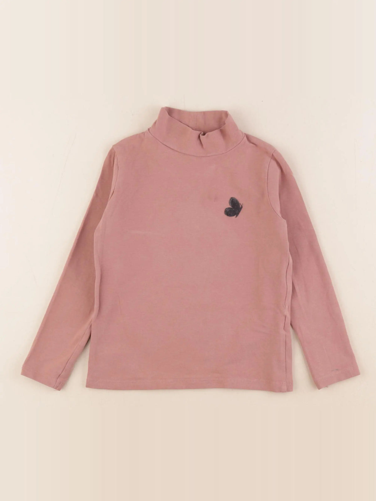 Vertbaudet - sous-pull rose - 5 ans