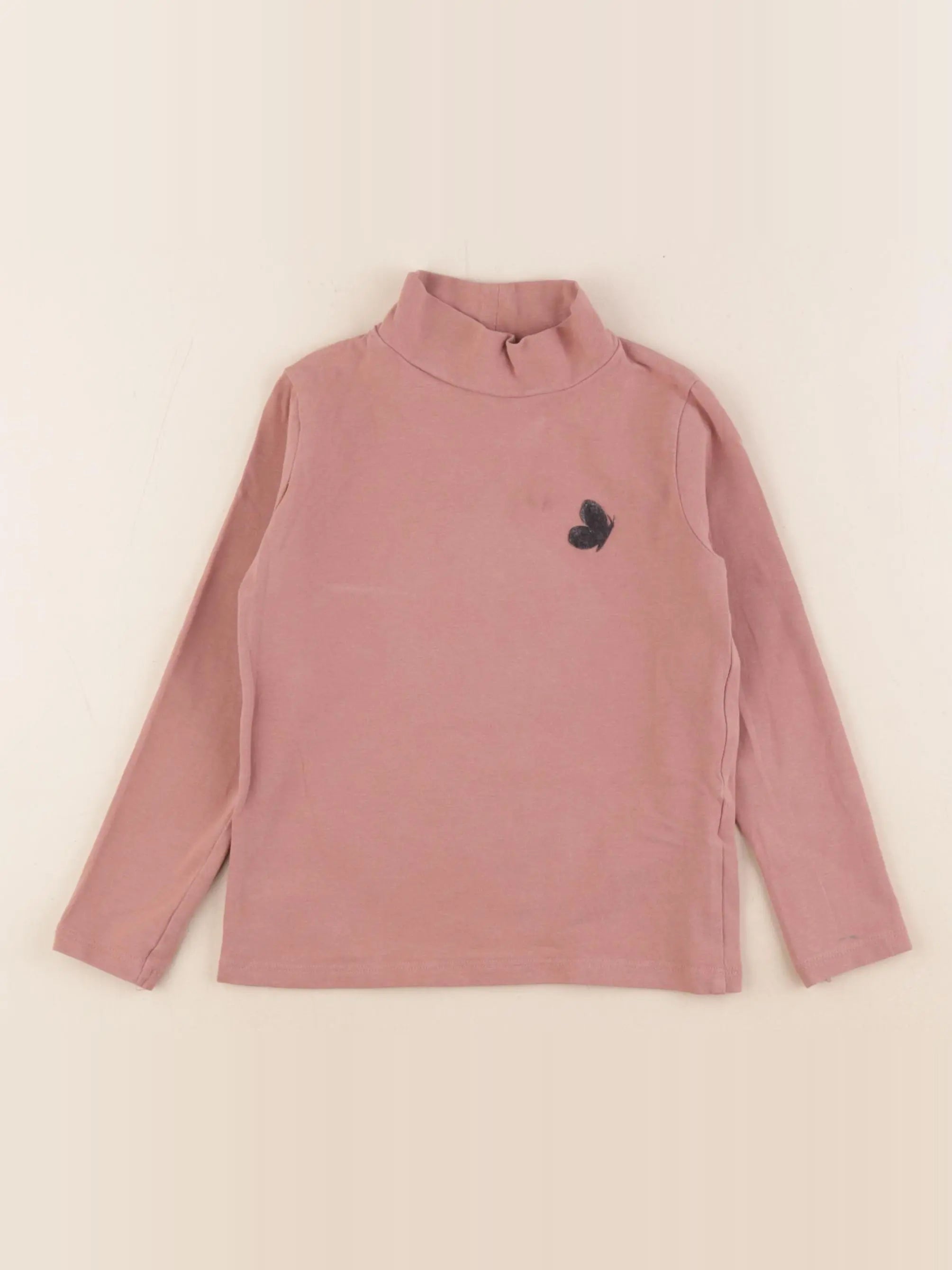 Vertbaudet - sous-pull rose - 5 ans
