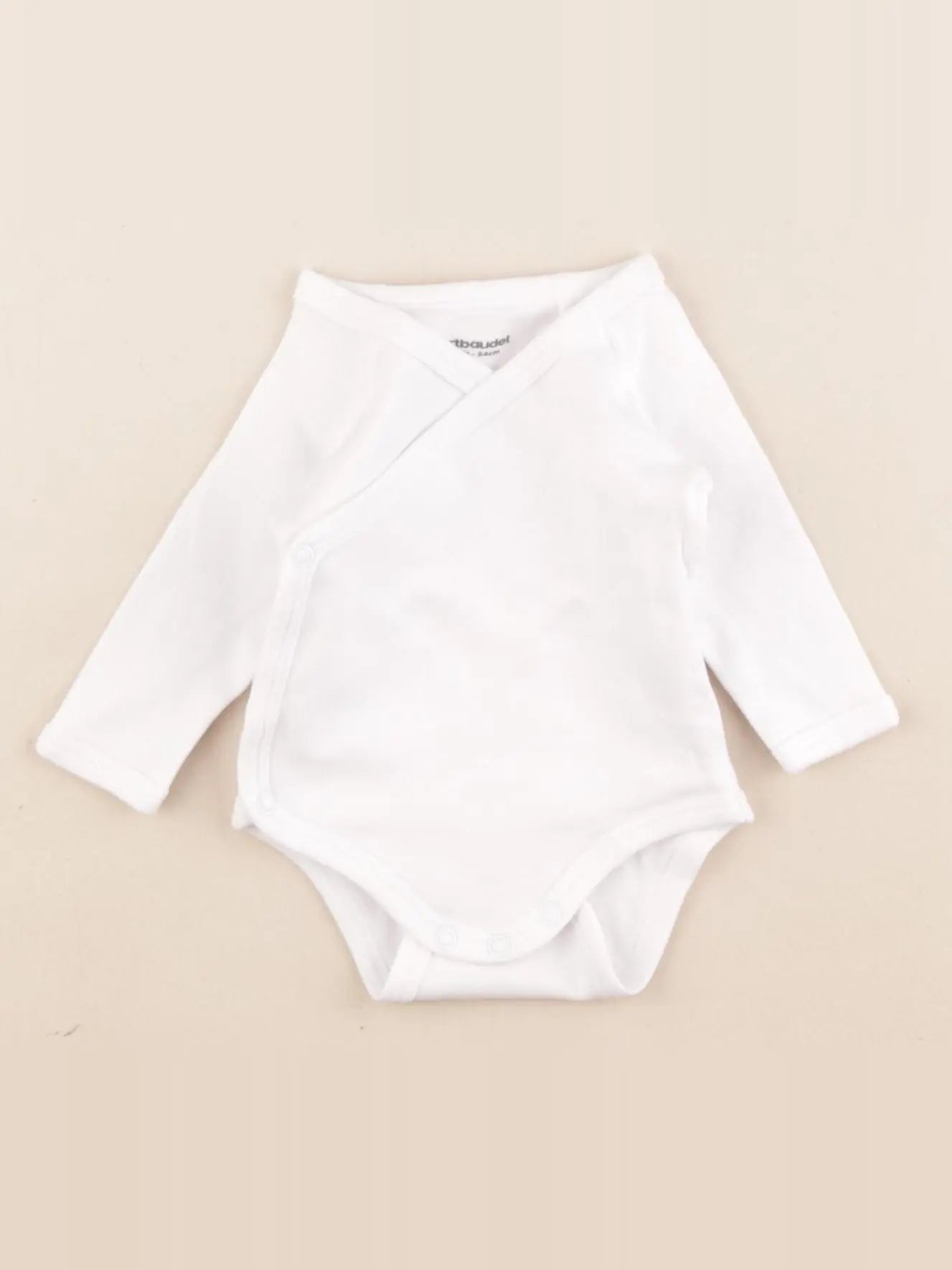 Vertbaudet - body blanc - 1 mois