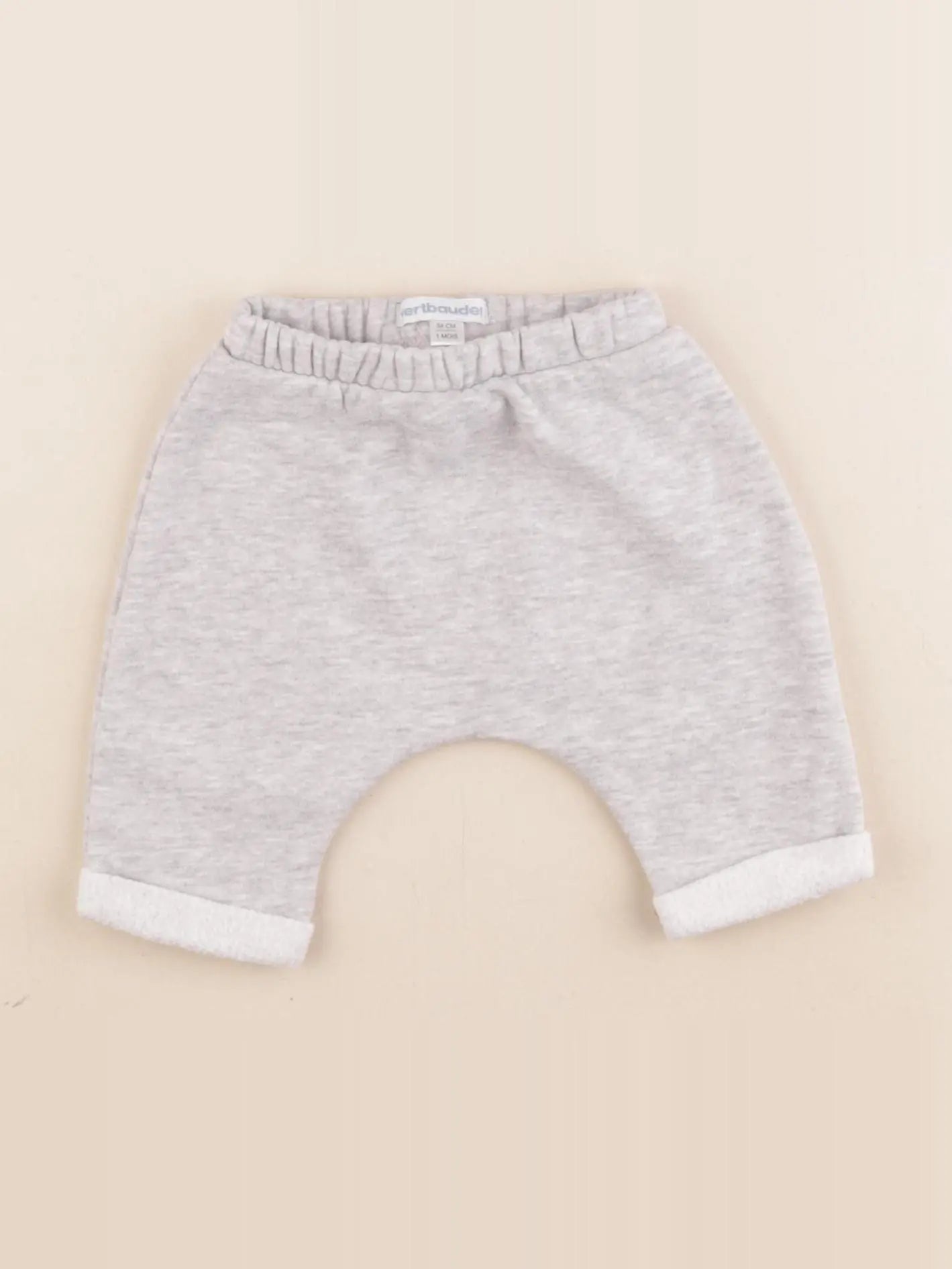 Vertbaudet - jogging gris - 1 mois