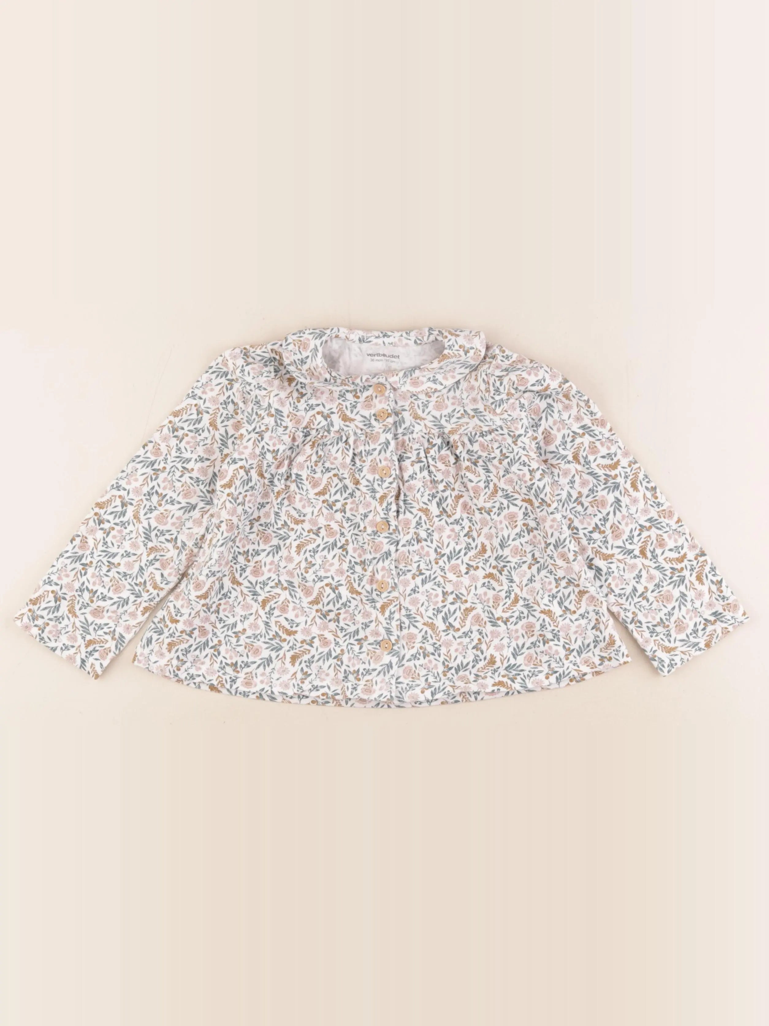 Vertbaudet - tee-shirt multicolore - 3 ans