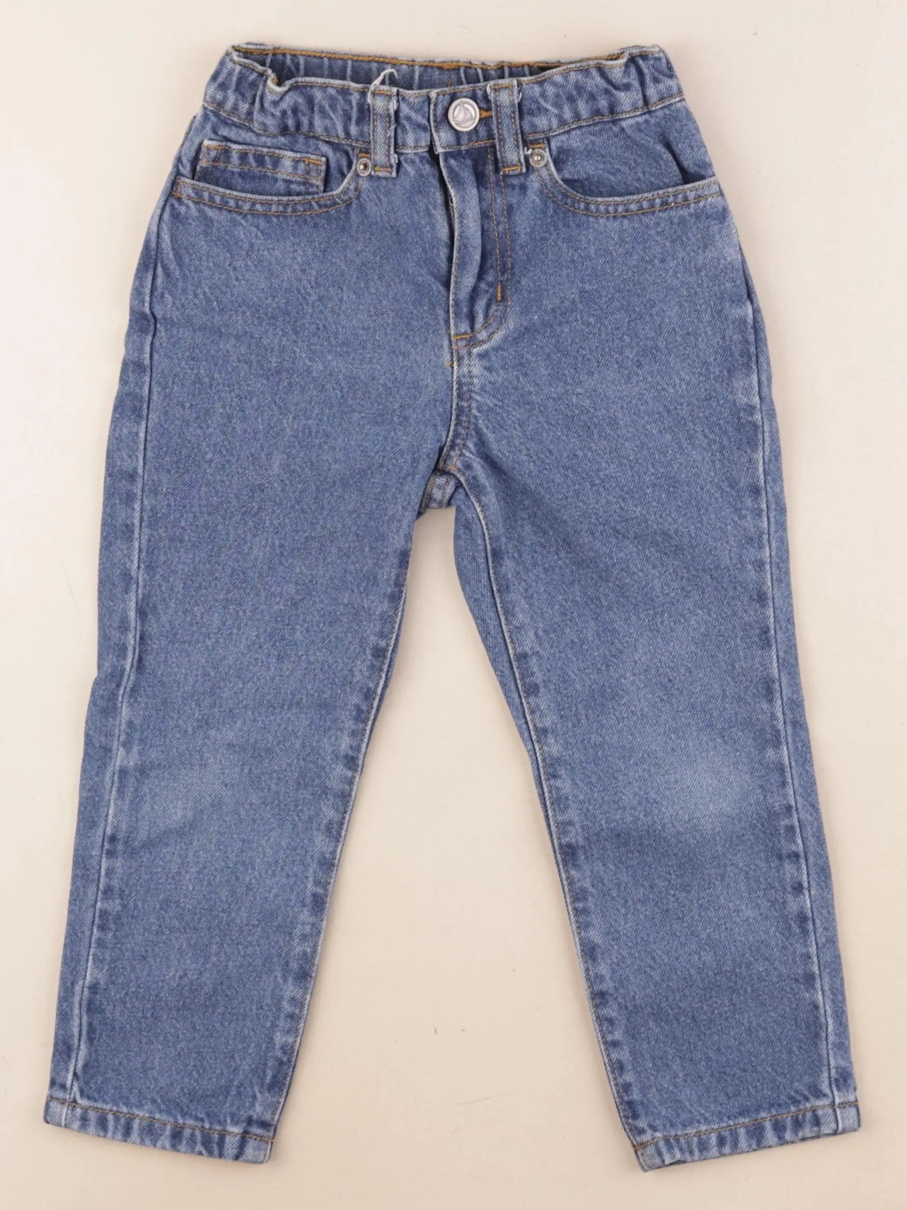 Petit Bateau - jean bleu - 5 ans
