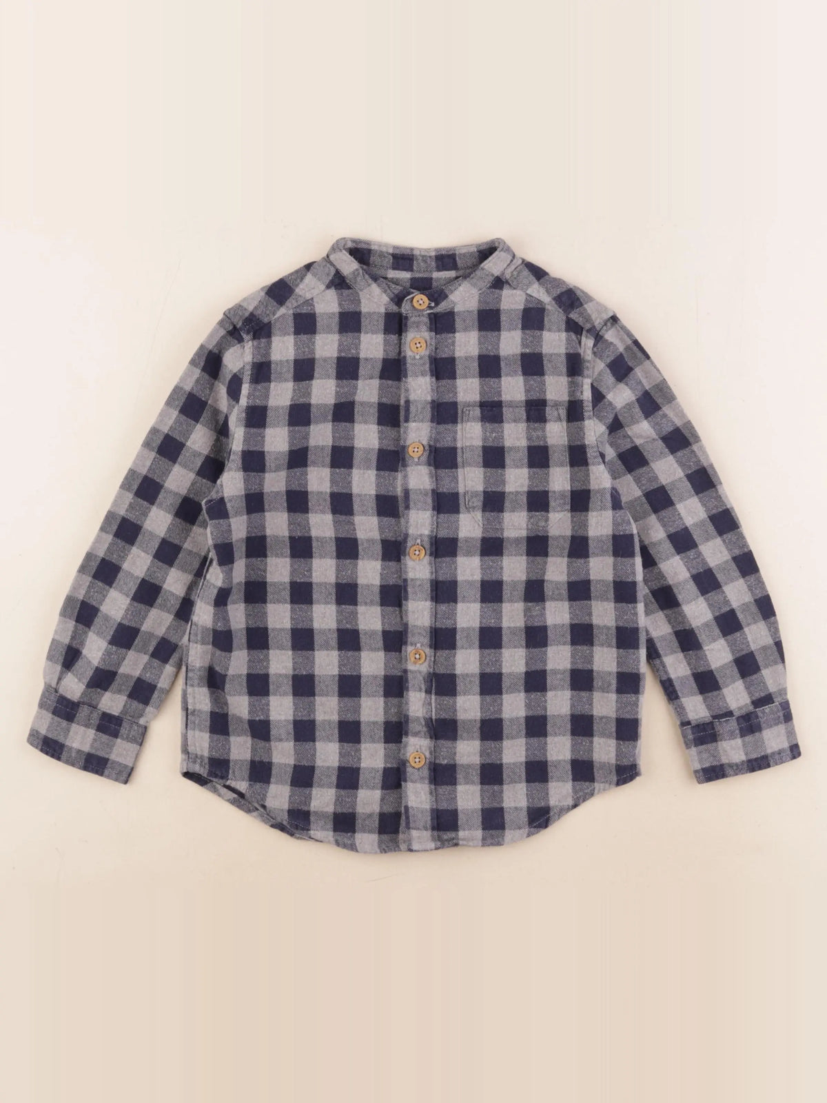 Monoprix - chemise multicolore - 4 ans
