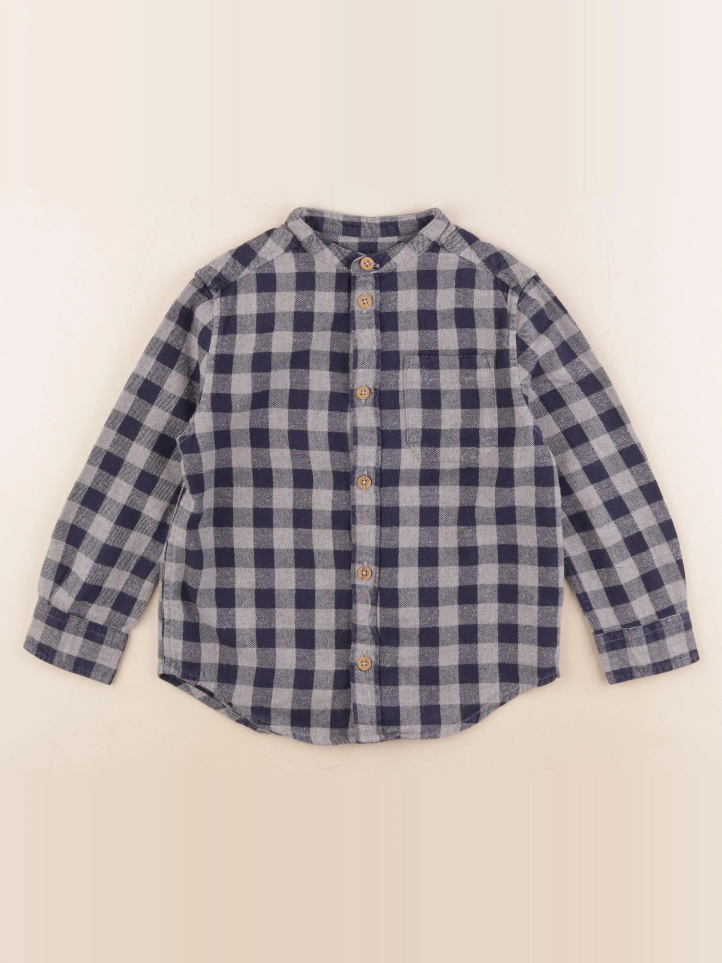 Monoprix - chemise multicolore - 4 ans