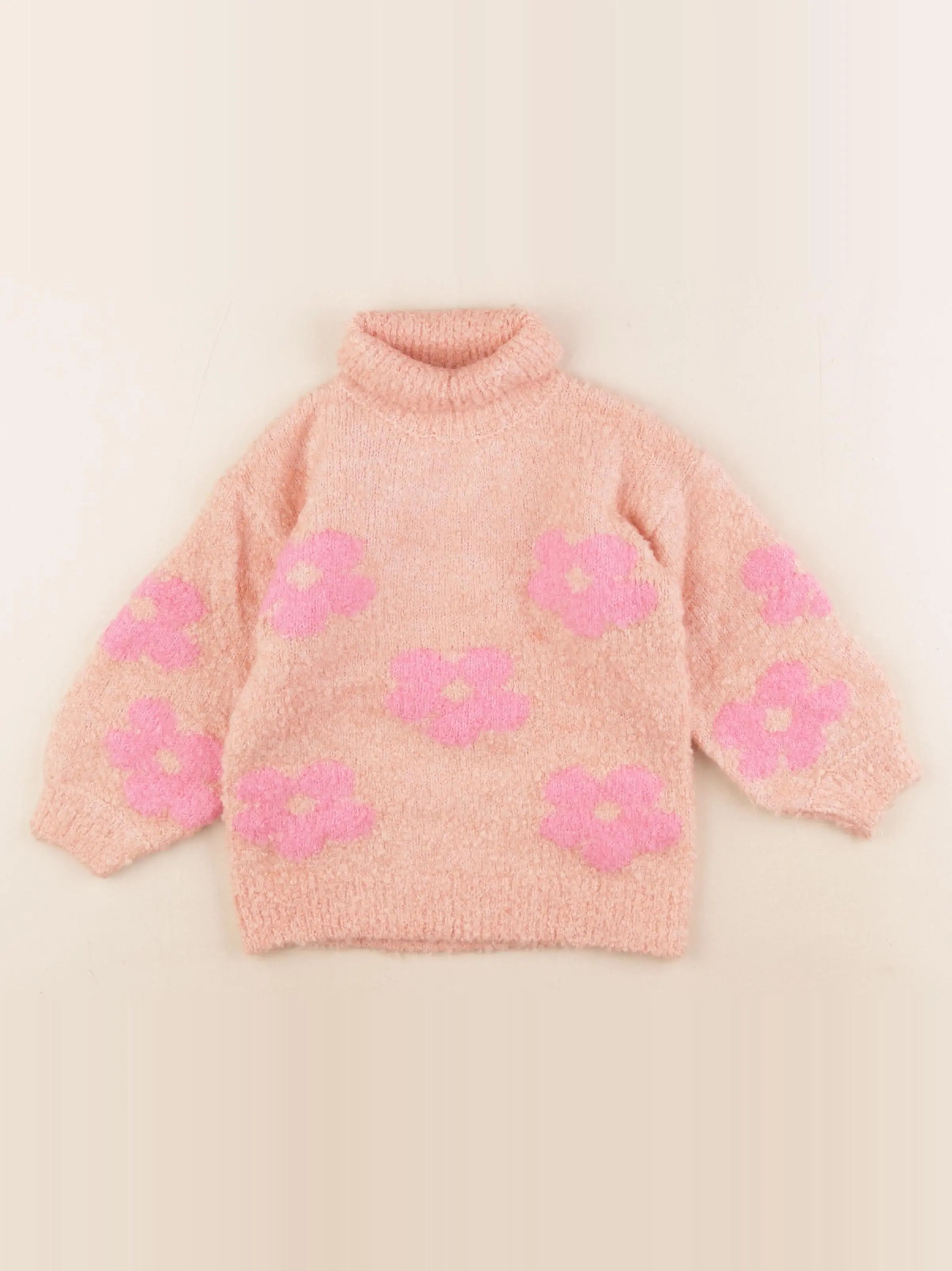 Vertbaudet - pull rose - 3 ans