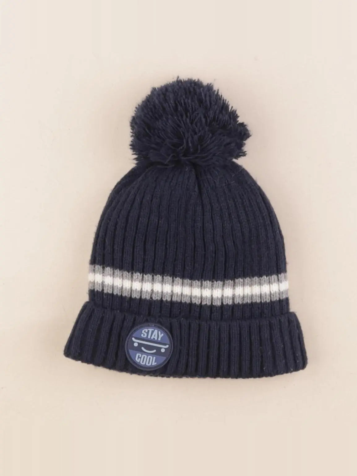 Vertbaudet - bonnet bleu - 4/6 ans