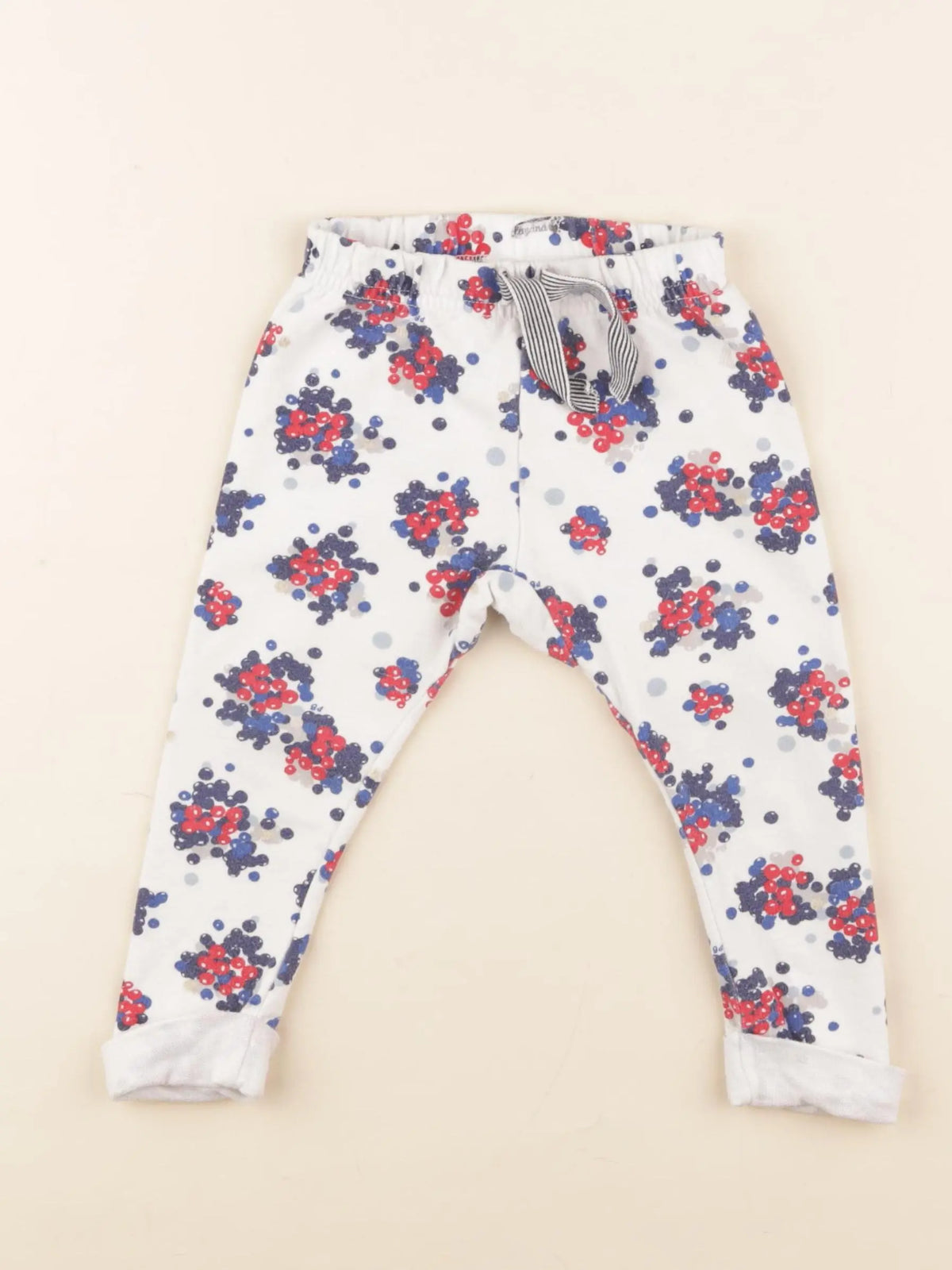 Petit Bateau - pantalon multicolore - 18 mois