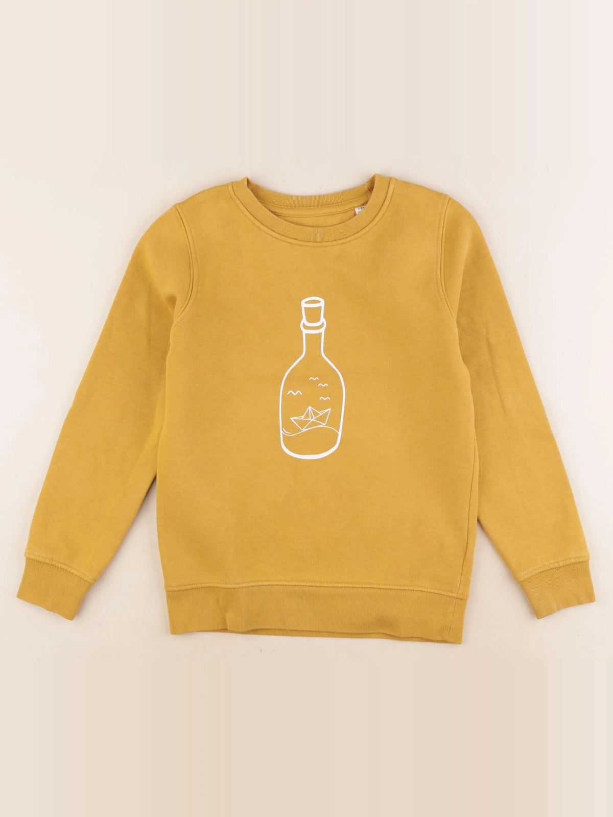 Stella McCartney Kids - sweat jaune - 7/8 ans