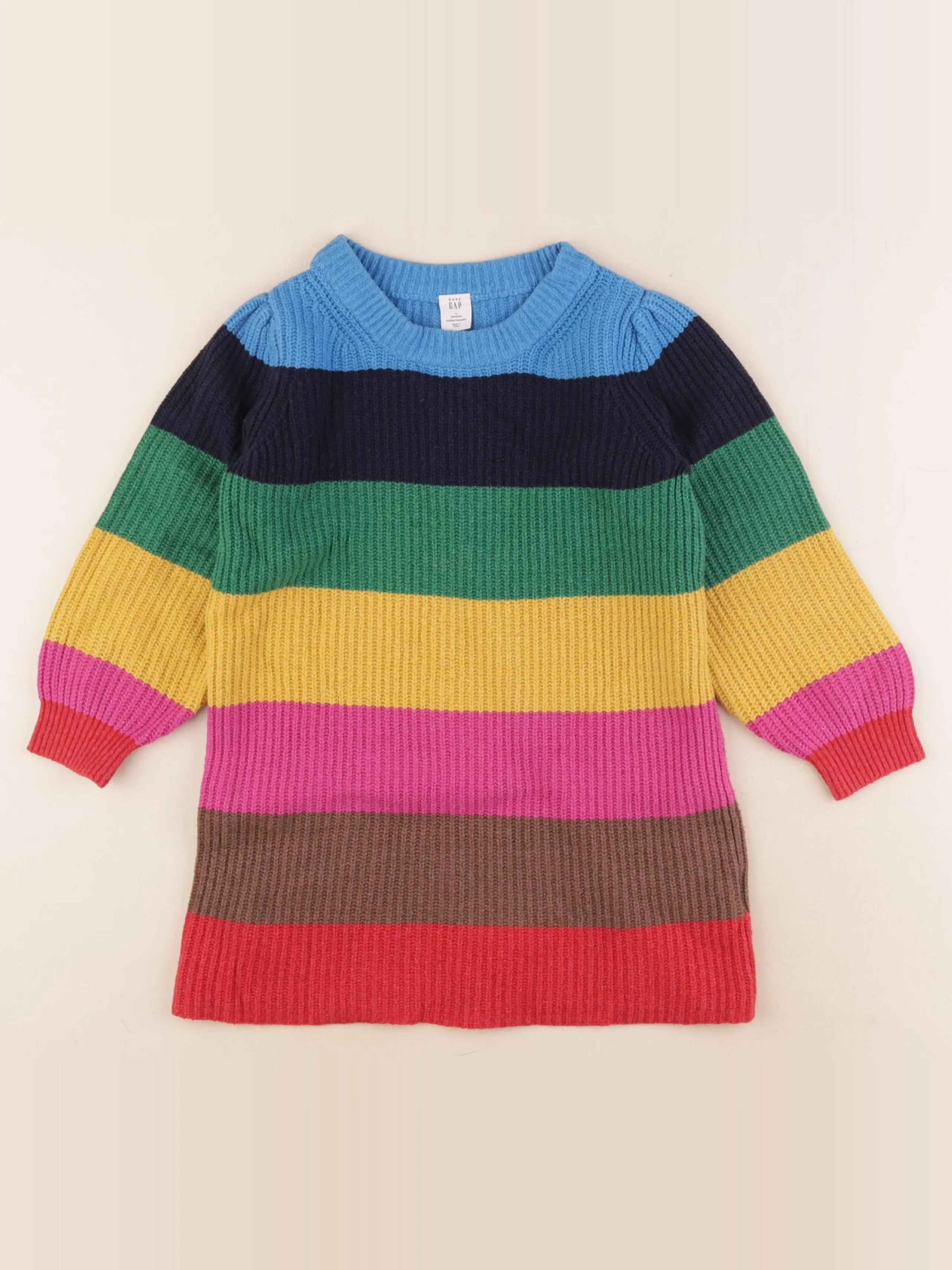 GAP - robe multicolore - 3 ans