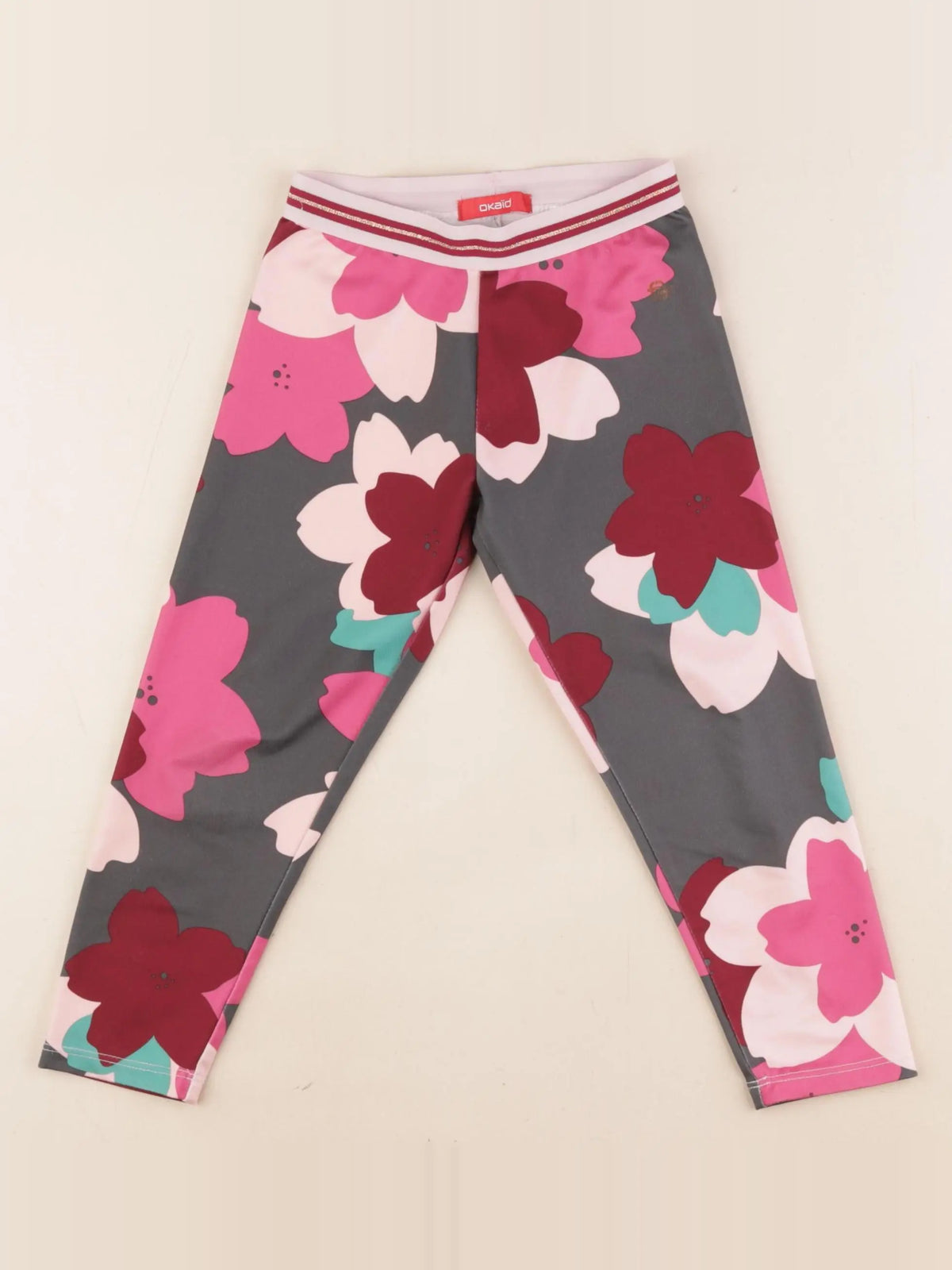 Okaidi - legging multicolore - 4 ans