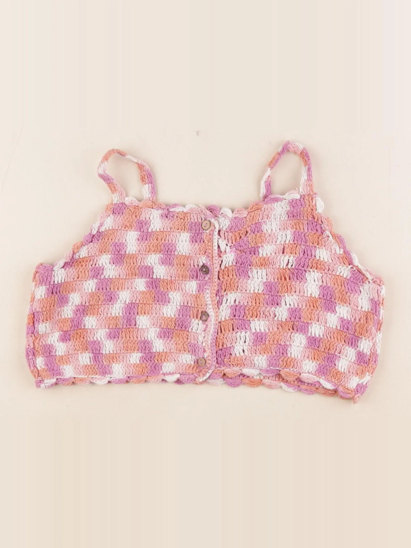 Zara - crop-top multicolore - 10 ans