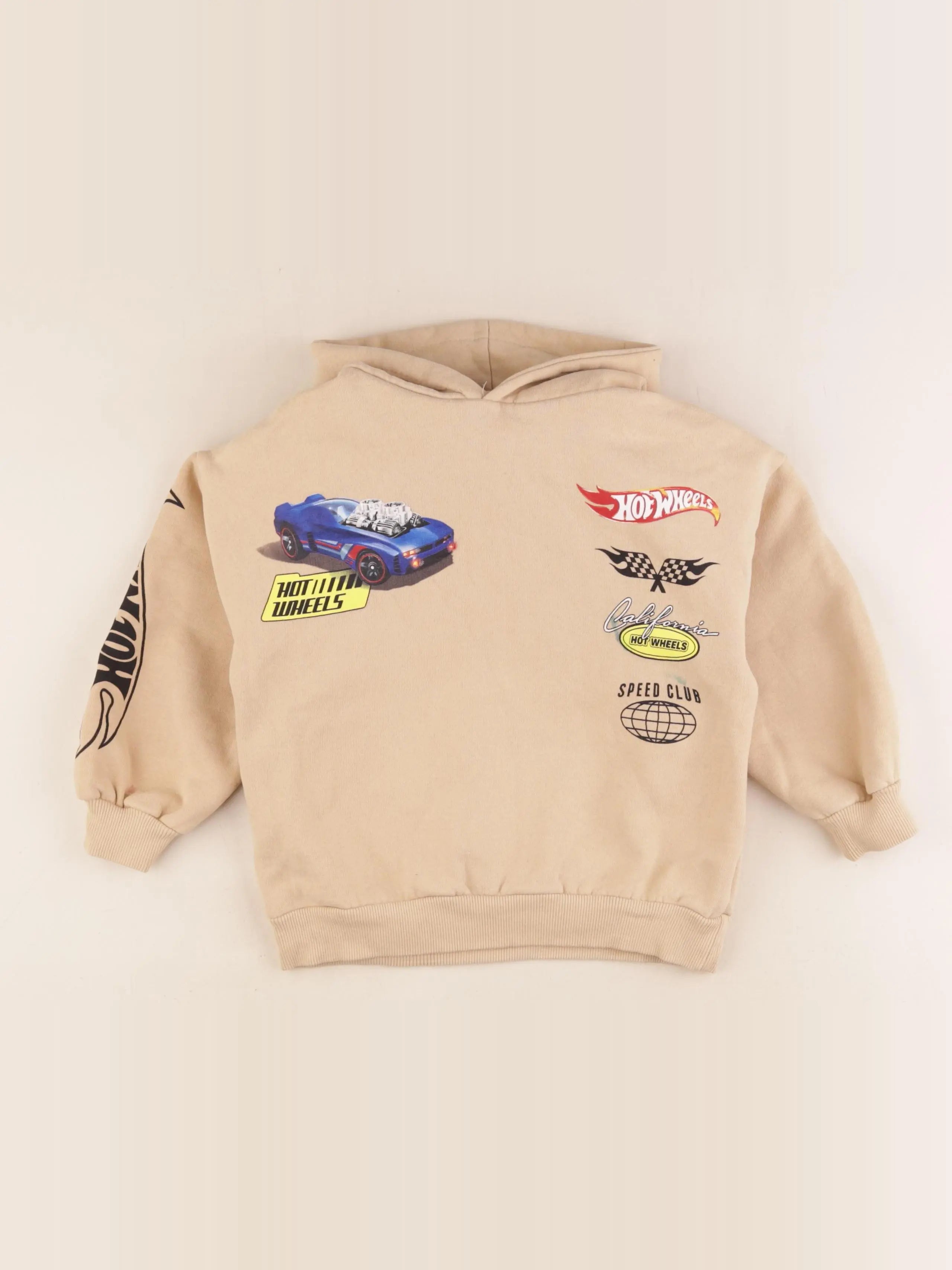 Zara - sweat imprimé au dos marron - 5 ans