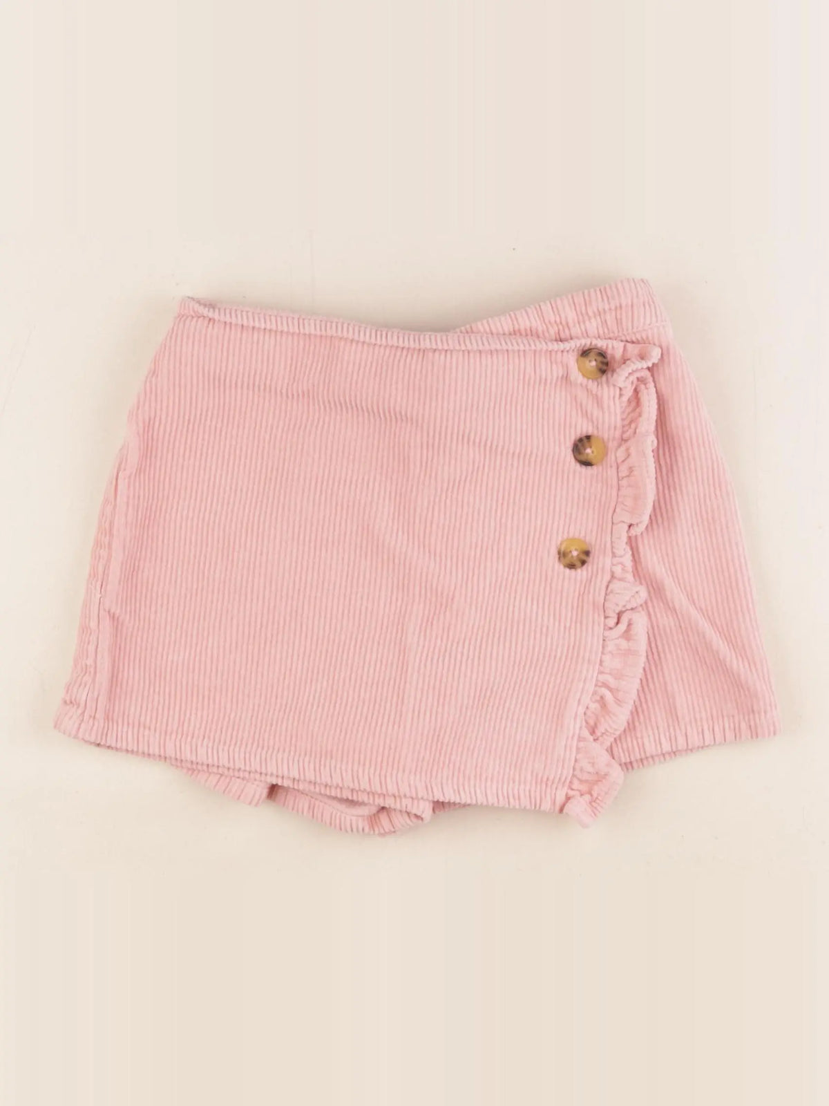 Vertbaudet - jupe short rose - 6 ans