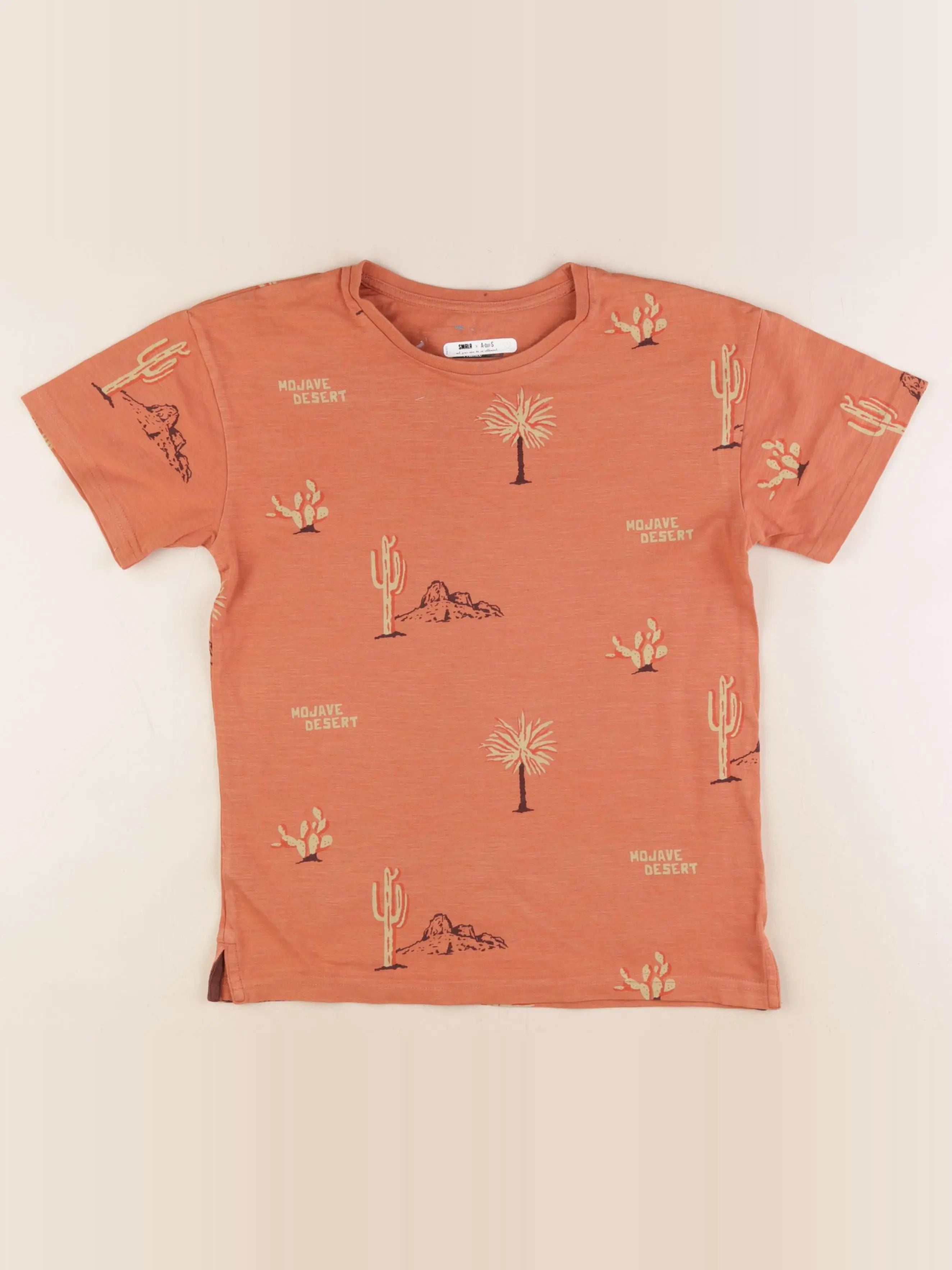 Vertbaudet - tee-shirt orange - 10 ans