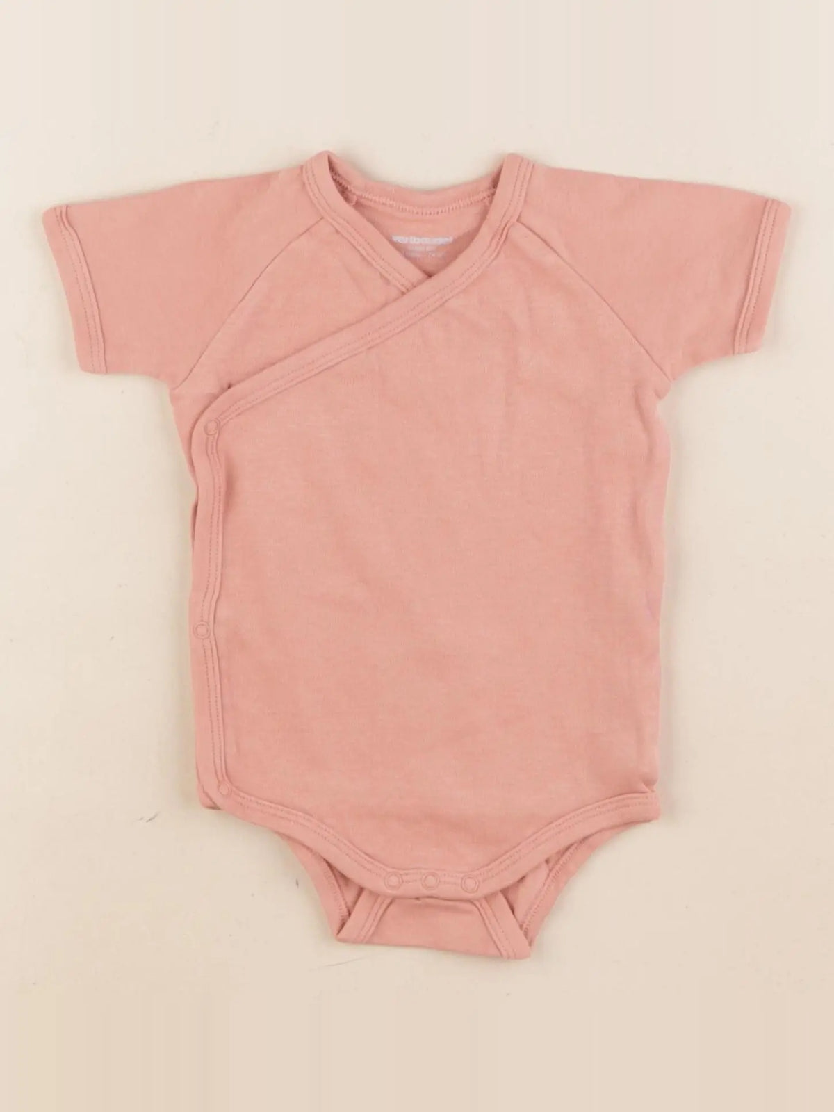 Vertbaudet - body rose - 12 mois