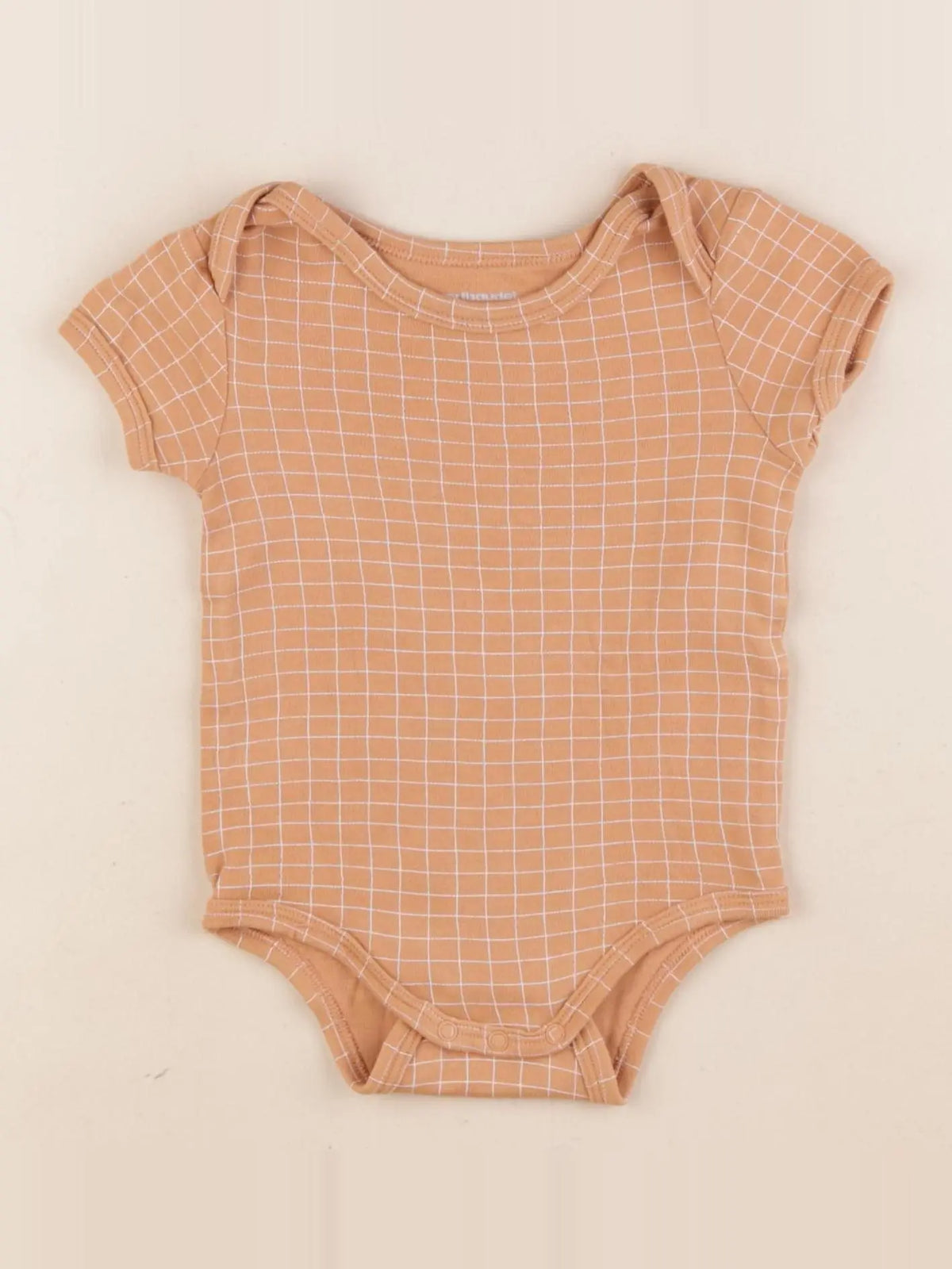 Vertbaudet - body multicolore, marron - 9 mois