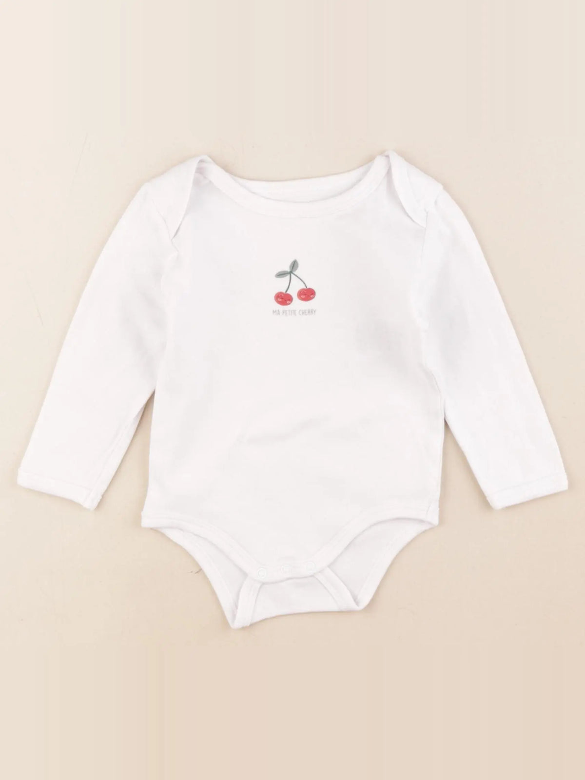 Vertbaudet - body blanc - 12 mois