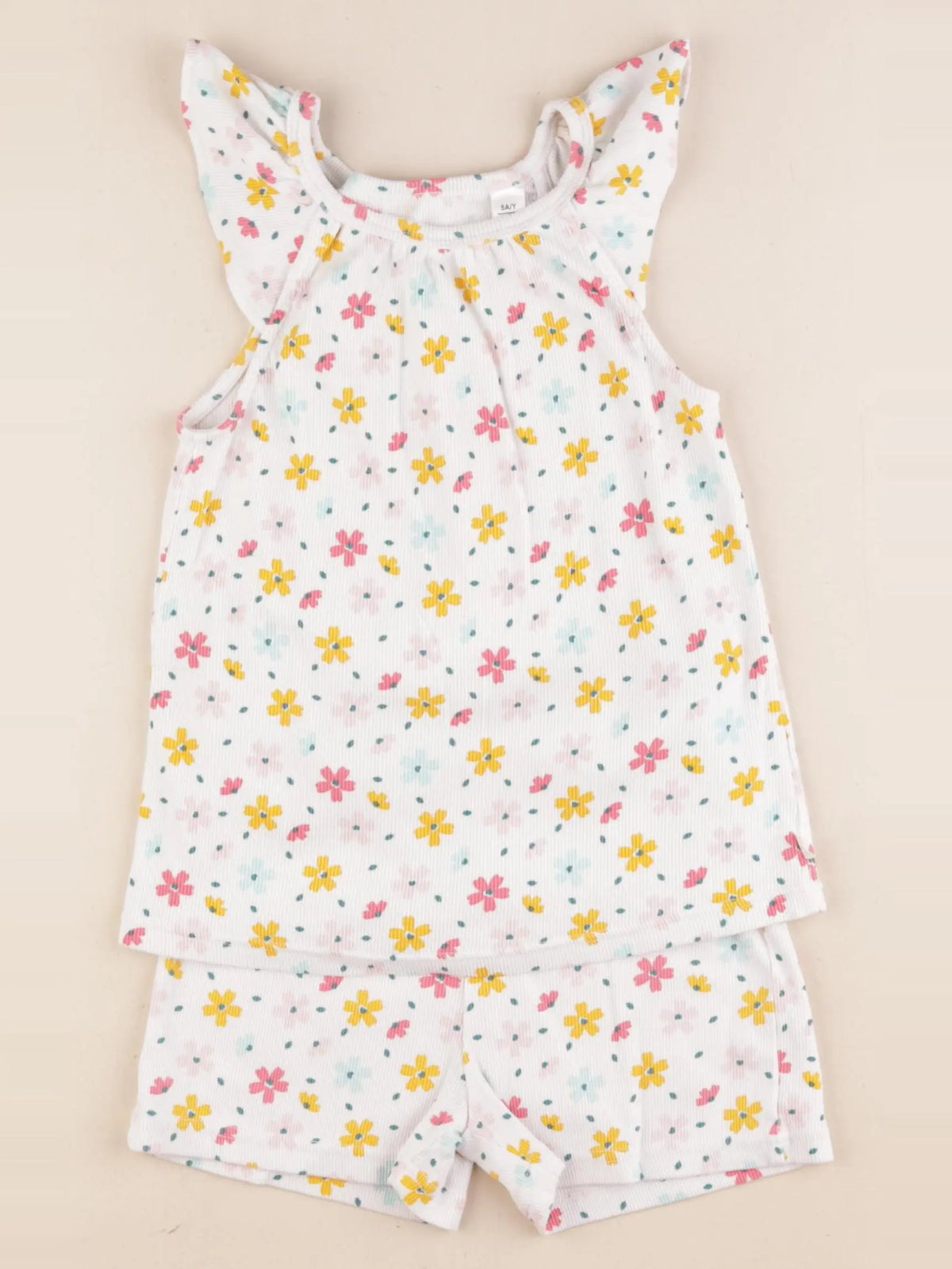 Okaidi - pyjama coton multicolore - 4 ans