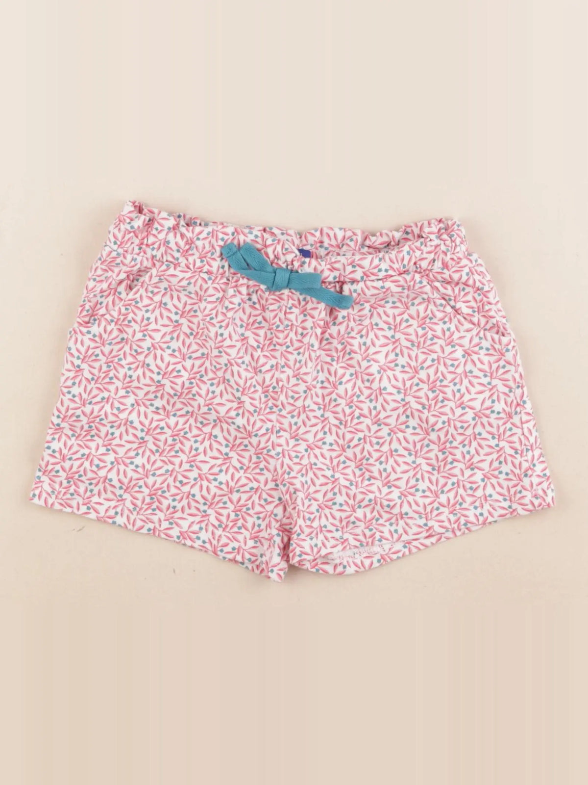Okaidi - short rose, bleu - 5 ans